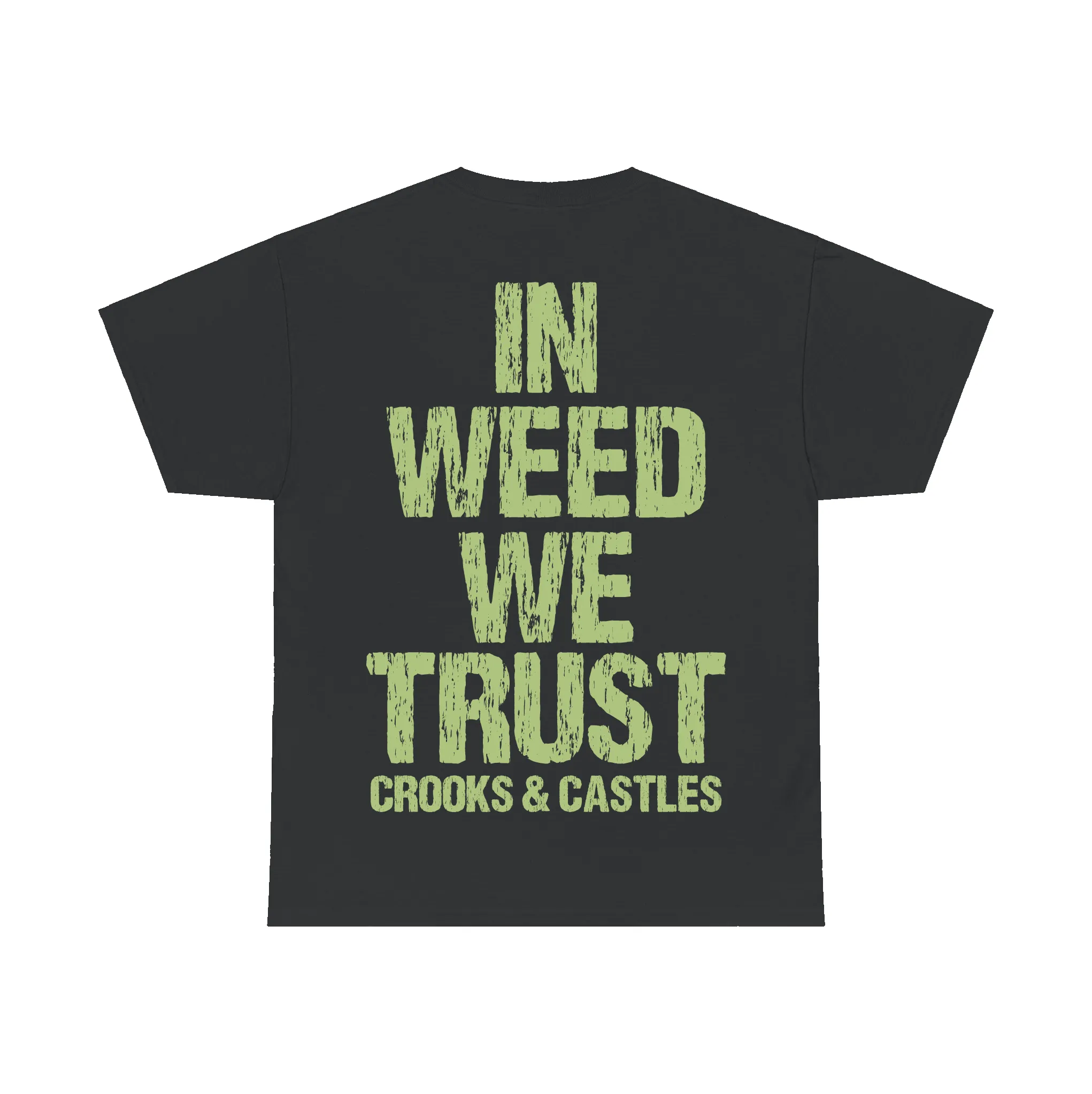 In Weed We Trust Tee sold by Crooks & Castles product image thumbnail 4