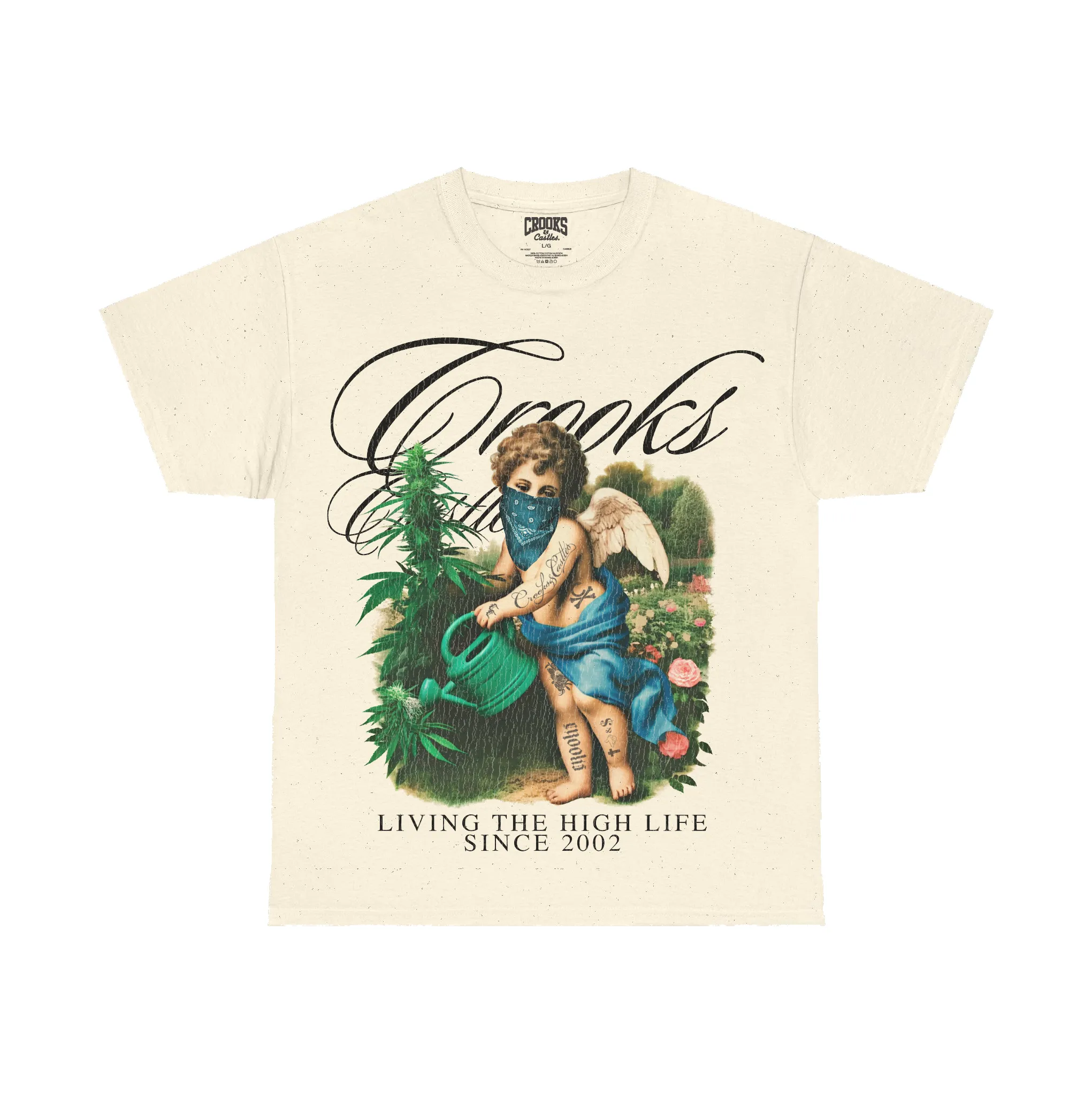 Crooks 420 Farm Tee sold by Crooks & Castles product image thumbnail 2