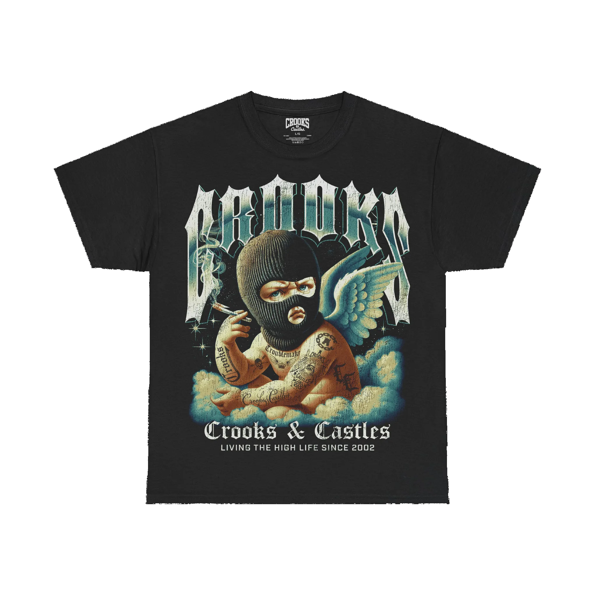 Cherub High Tee sold by Crooks & Castles product image thumbnail 2