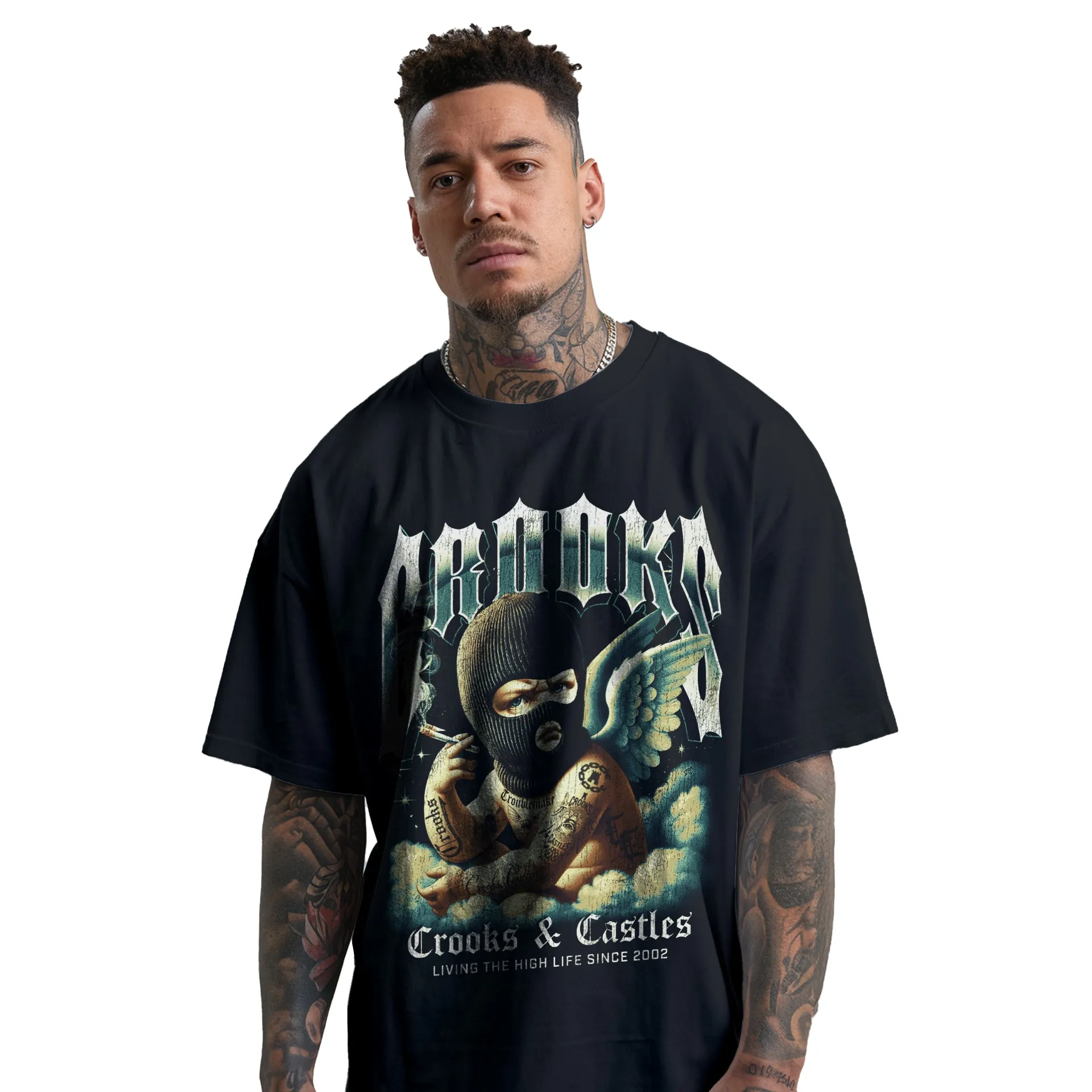 Cherub High Tee sold by Crooks & Castles