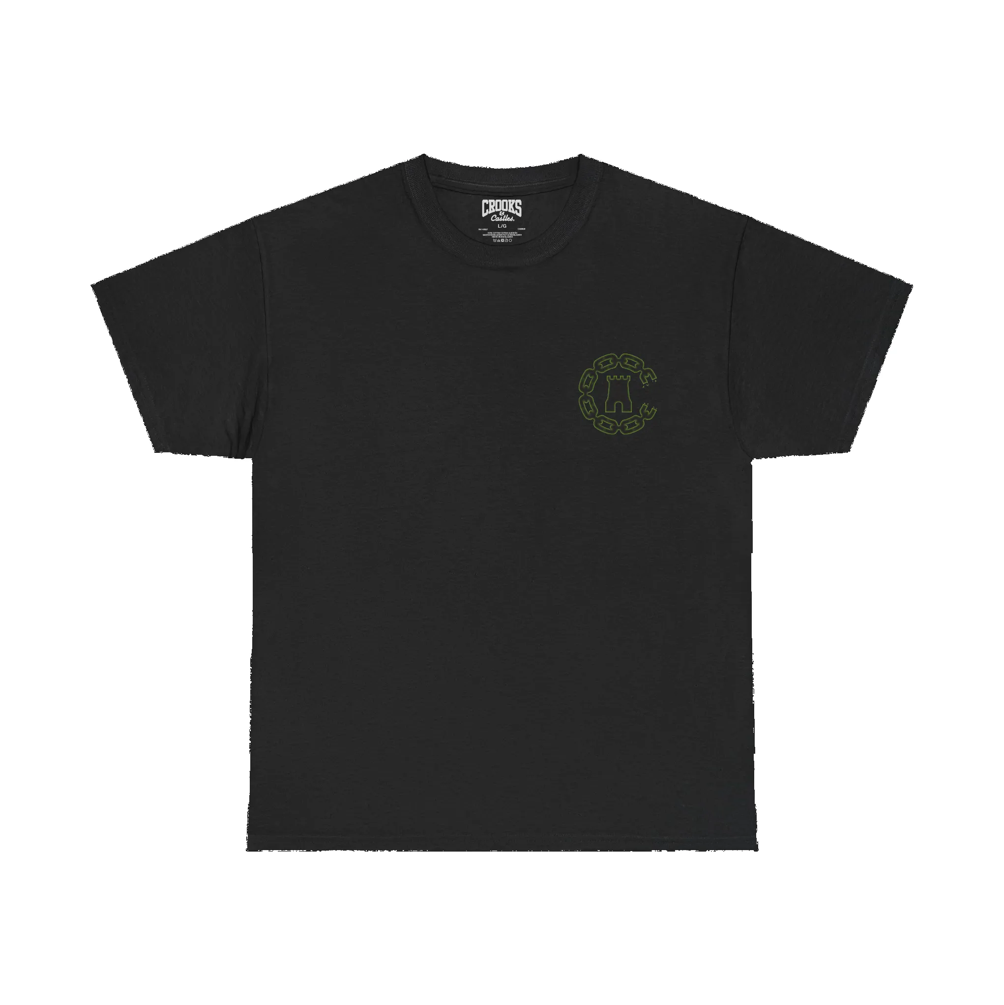 420 Skull Chain Tee sold by Crooks & Castles product image thumbnail 3