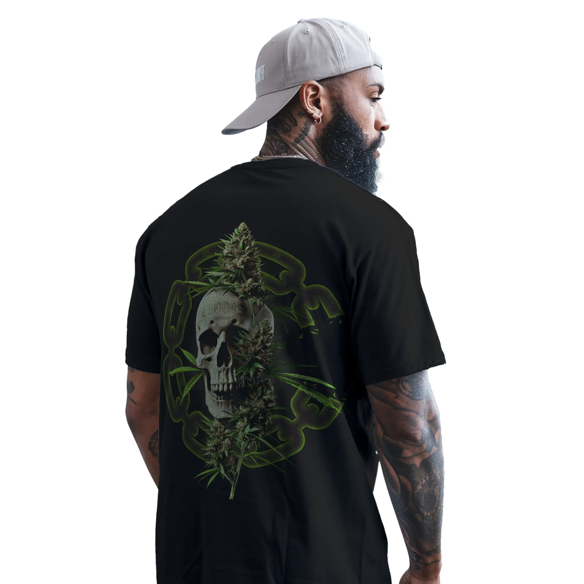 420 Skull Chain Tee sold by Crooks & Castles