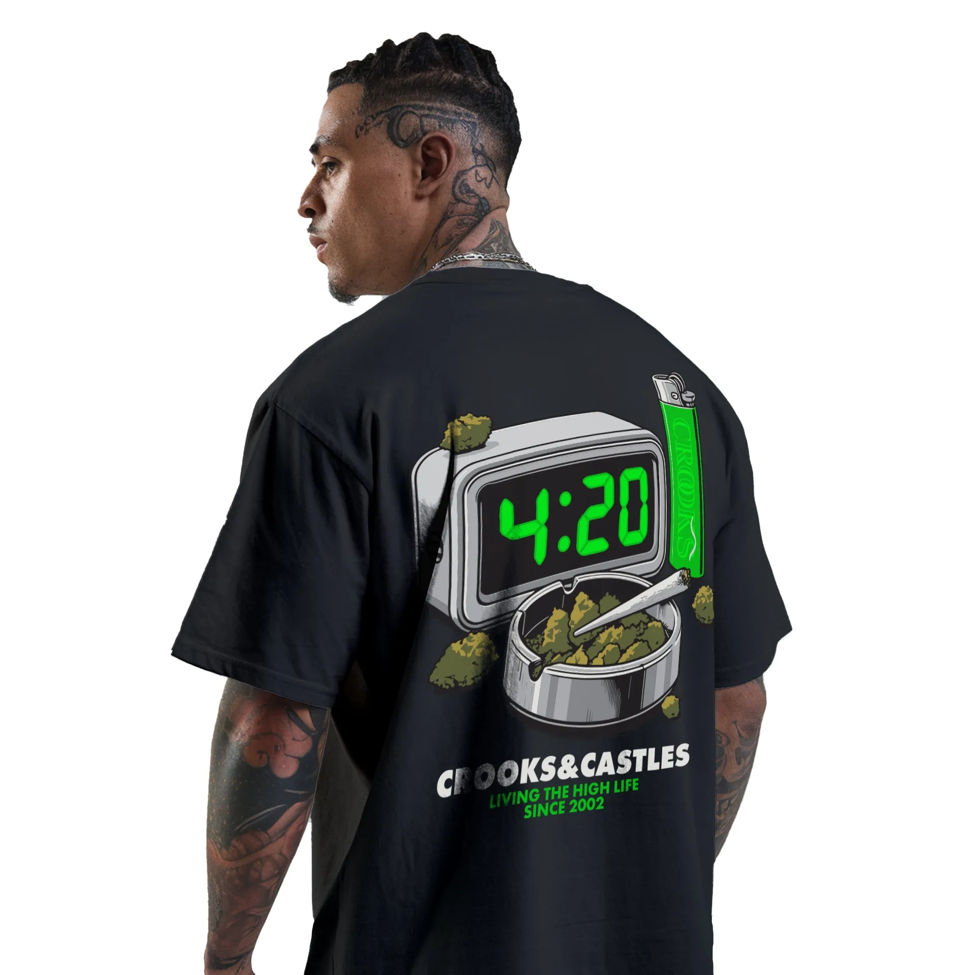 420 Time O'Clock Tee sold by Crooks & Castles