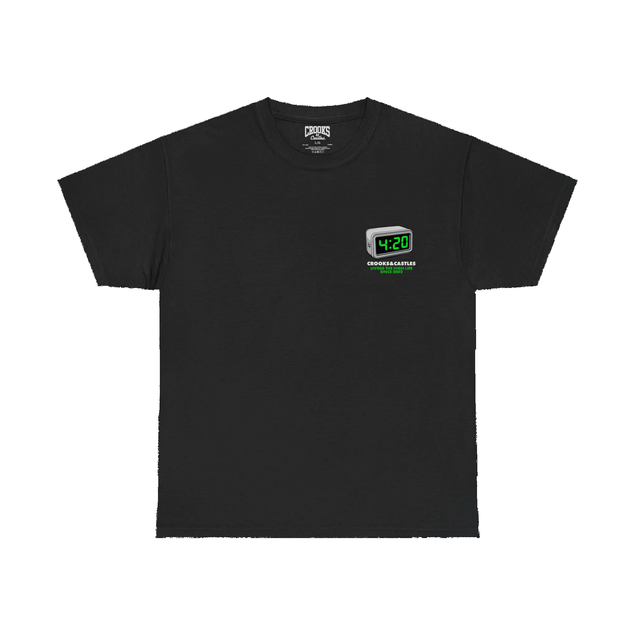 420 Time O'Clock Tee sold by Crooks & Castles product image thumbnail 3