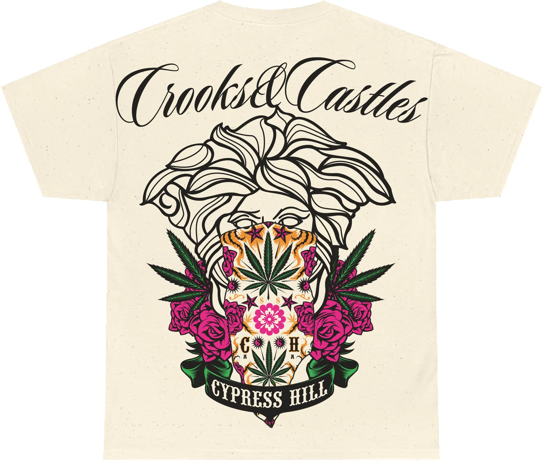 Floral Medusa Tee sold by Crooks & Castles product image thumbnail 5