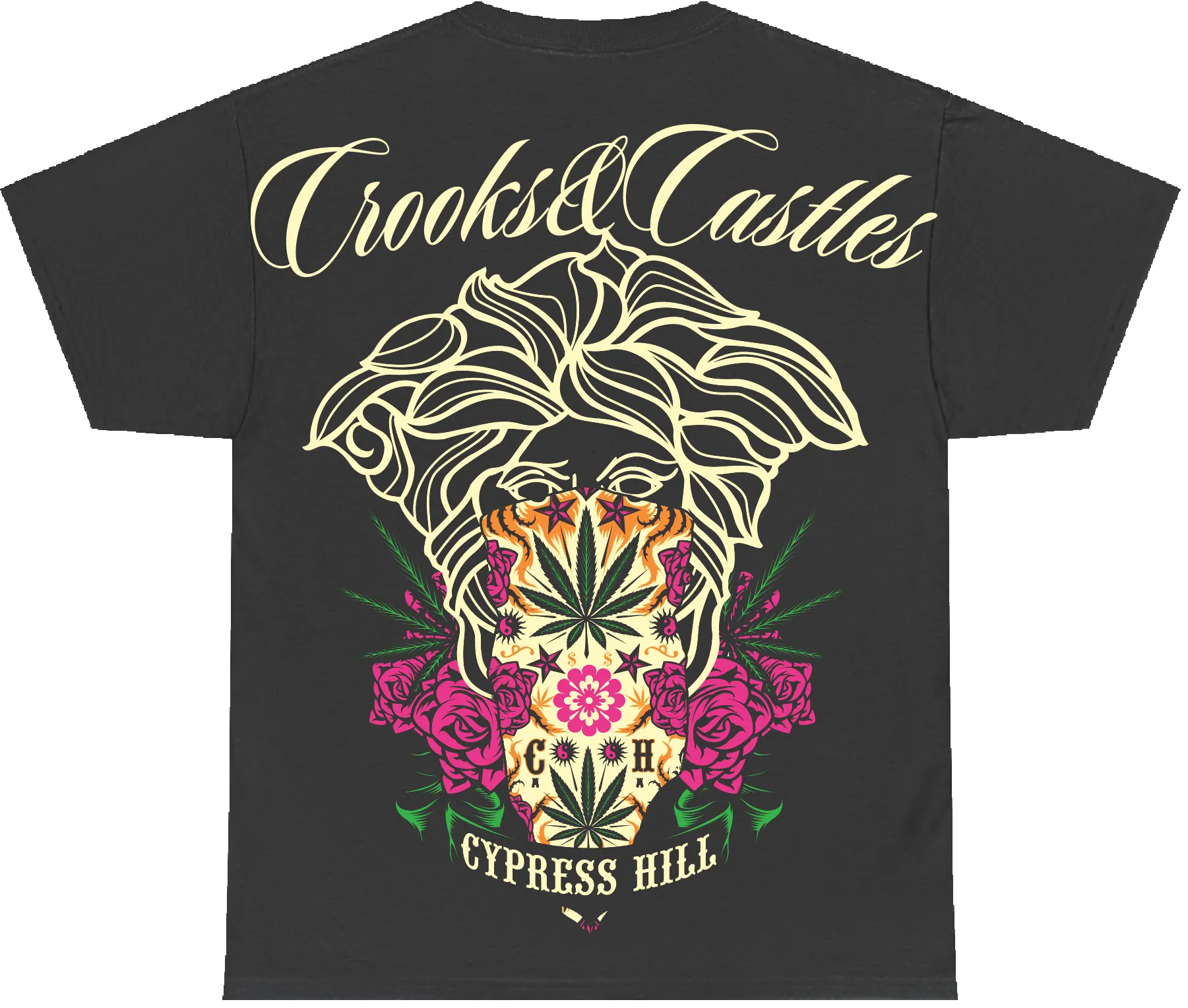 Floral Medusa Tee sold by Crooks & Castles product image thumbnail 3