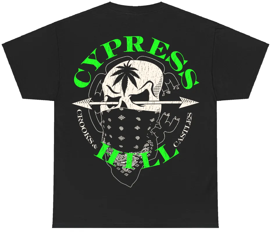 Crooks x Cypress Tee made by Crooks & Castles