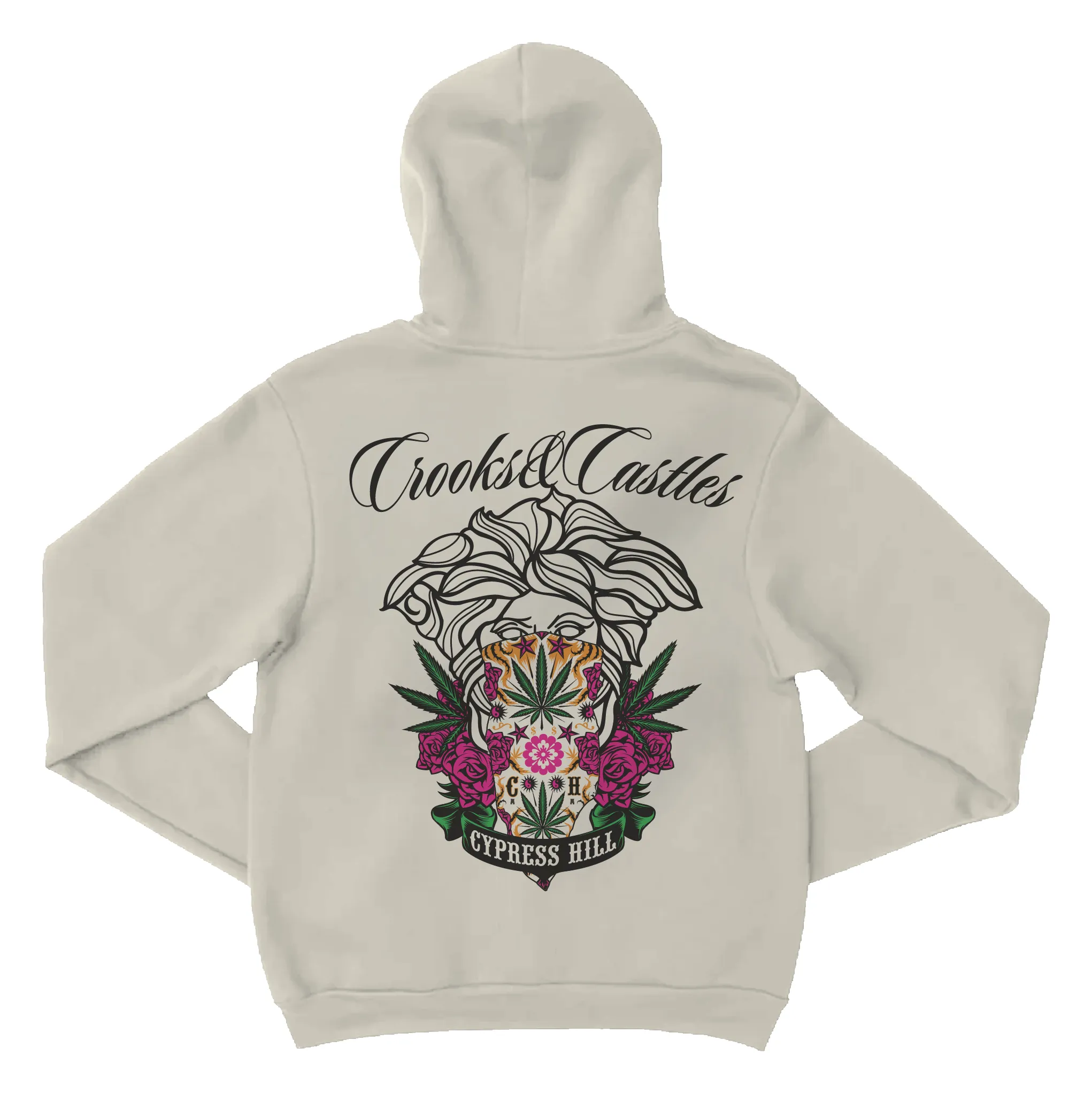 Flora Medusa Hoodie sold by Crooks & Castles product image thumbnail 3