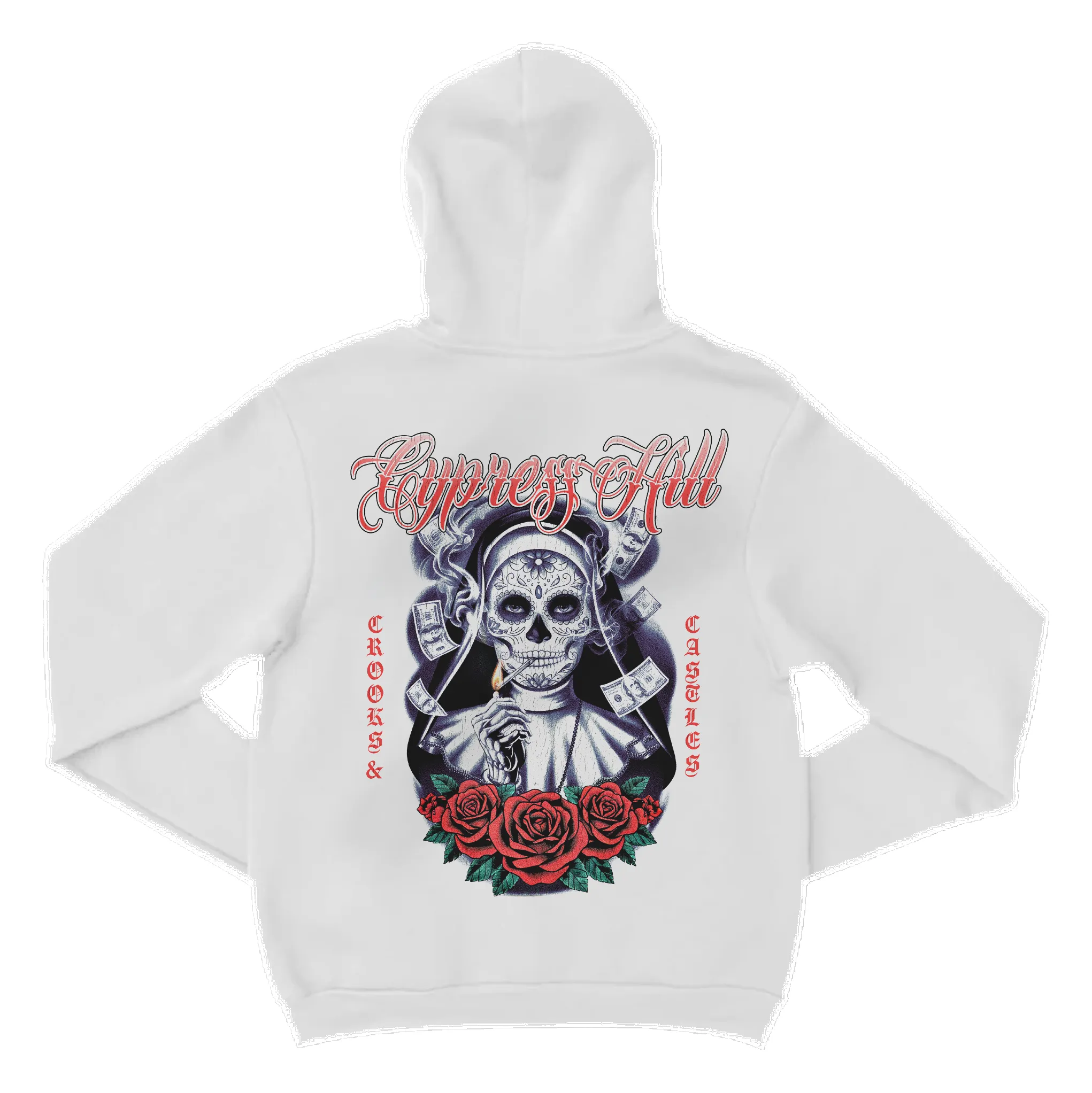Nun Skull Candy Hoodie sold by Crooks & Castles product image thumbnail 5