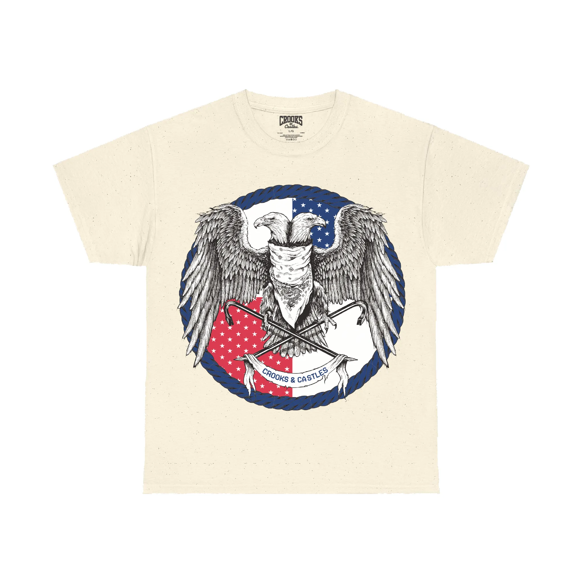 Land of The Thieves Tee sold by Crooks & Castles product image thumbnail 4