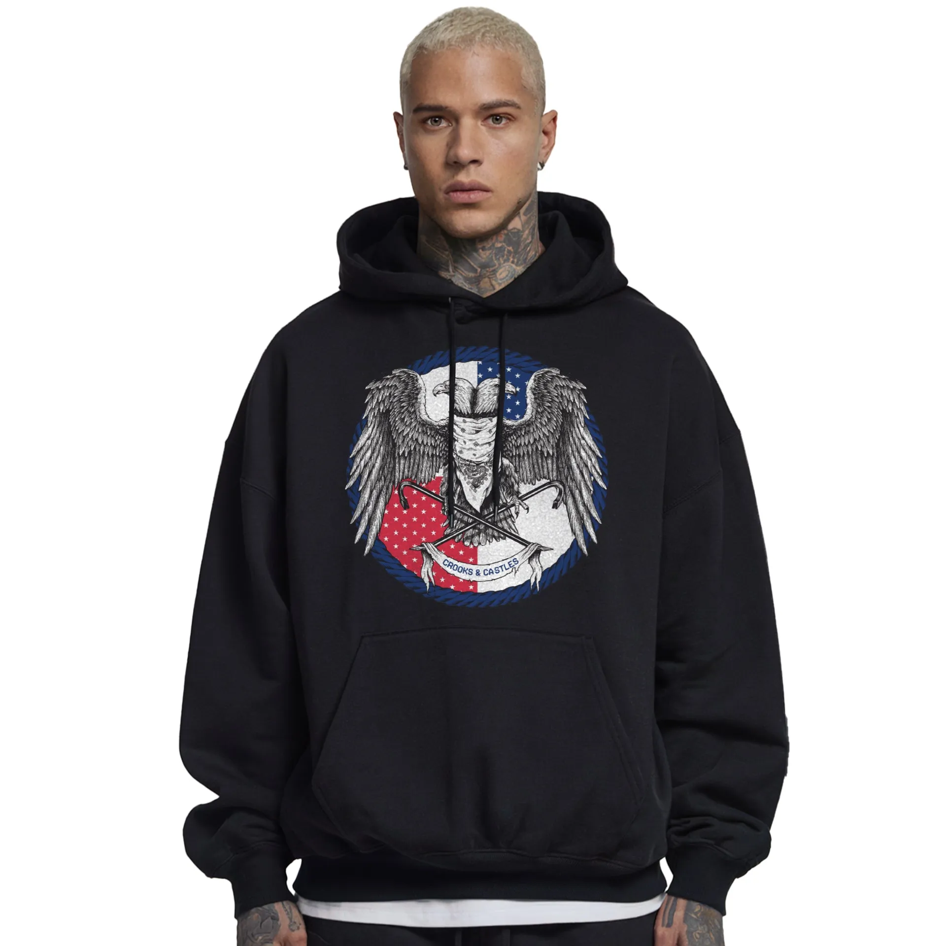 Land of The Thieves Hoodie sold by Crooks & Castles product image thumbnail 2