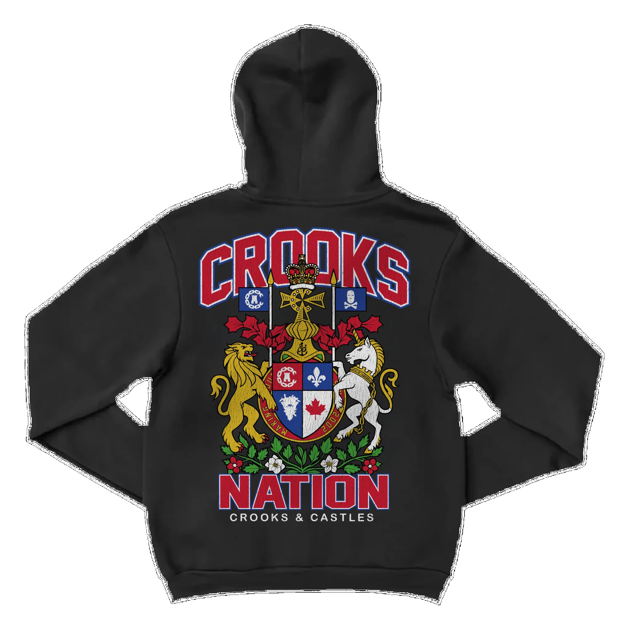 Crooks Coat Of Arms Hoodie sold by Crooks & Castles product image thumbnail 3