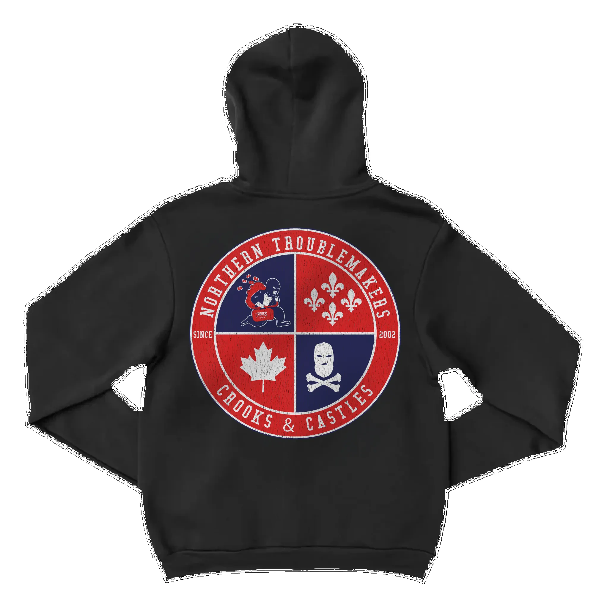 Northern Troublemakers Hoodie sold by Crooks & Castles product image thumbnail 3