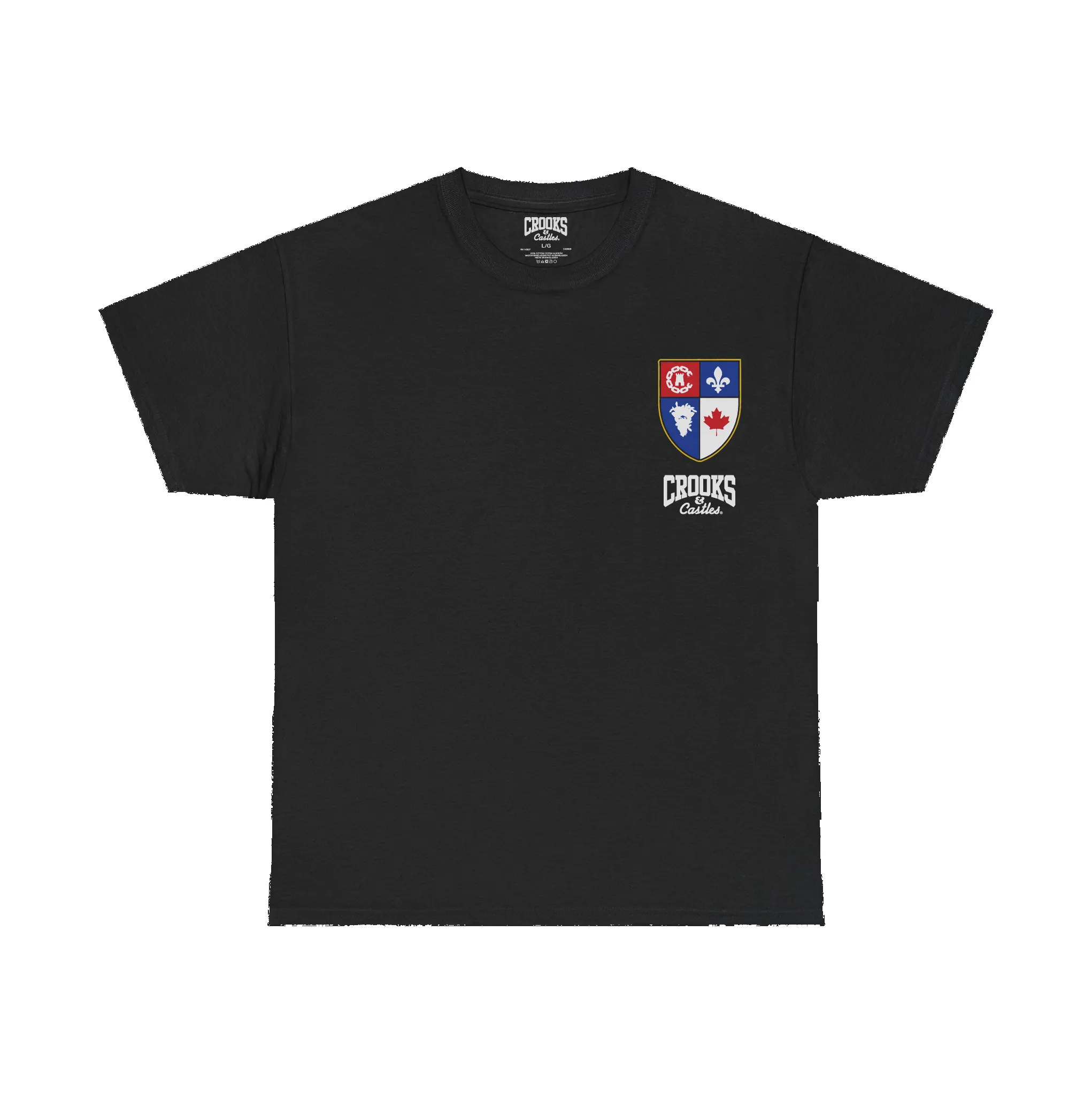 Crooks Coat Of Arms Tee sold by Crooks & Castles product image thumbnail 4