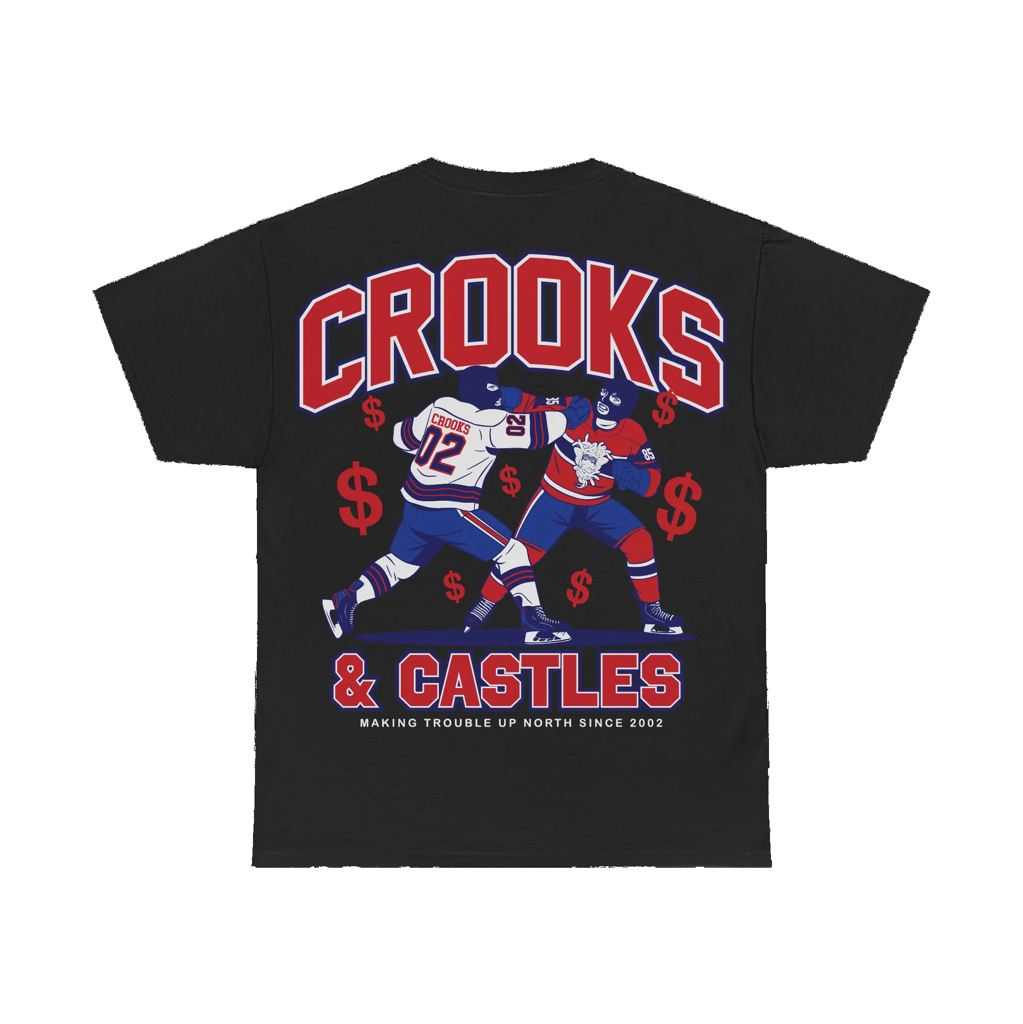 Crooks Of The North Hockey Tee sold by Crooks & Castles product image thumbnail 5