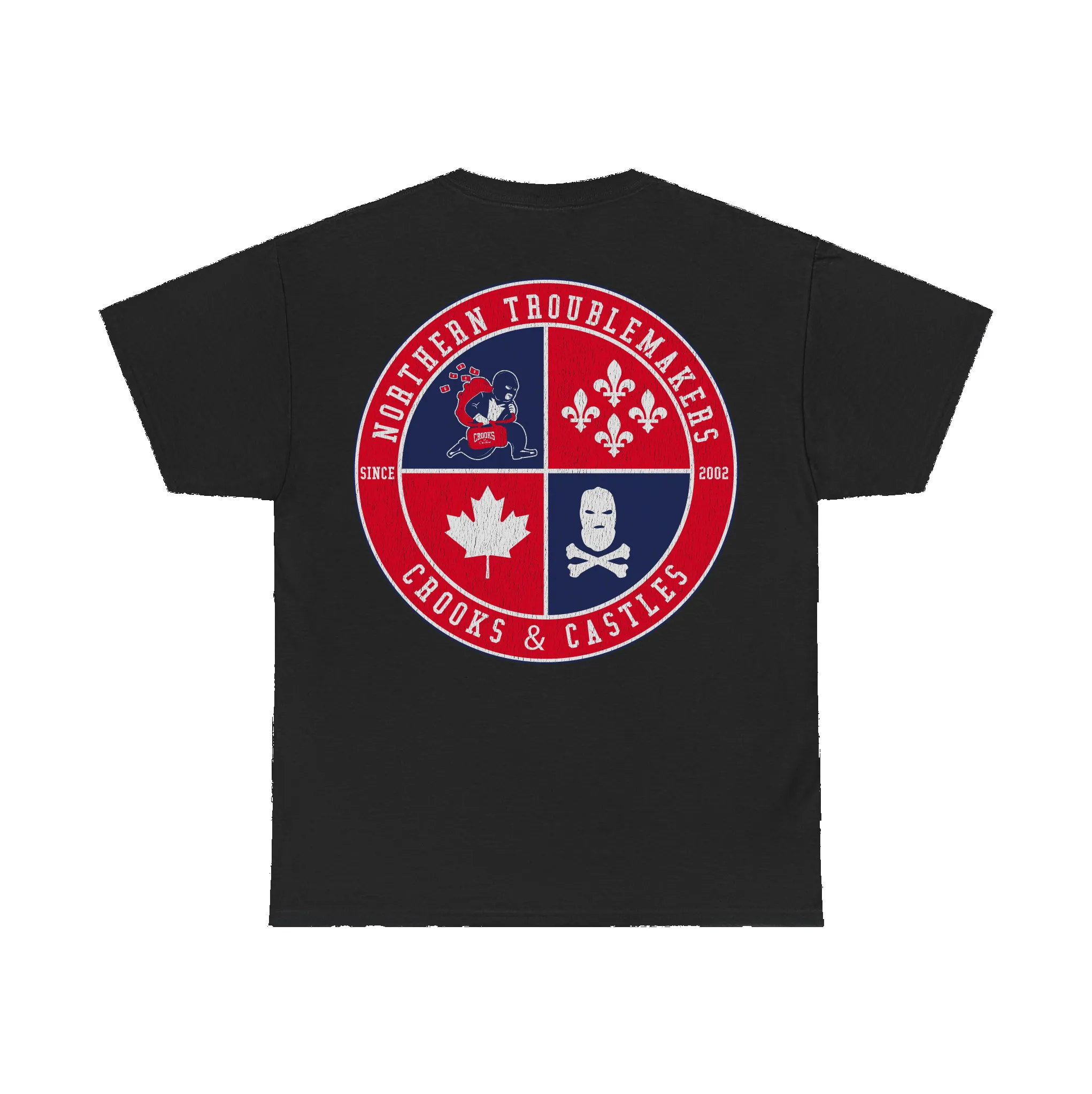 Northern Troublemakers Tee sold by Crooks & Castles product image thumbnail 4