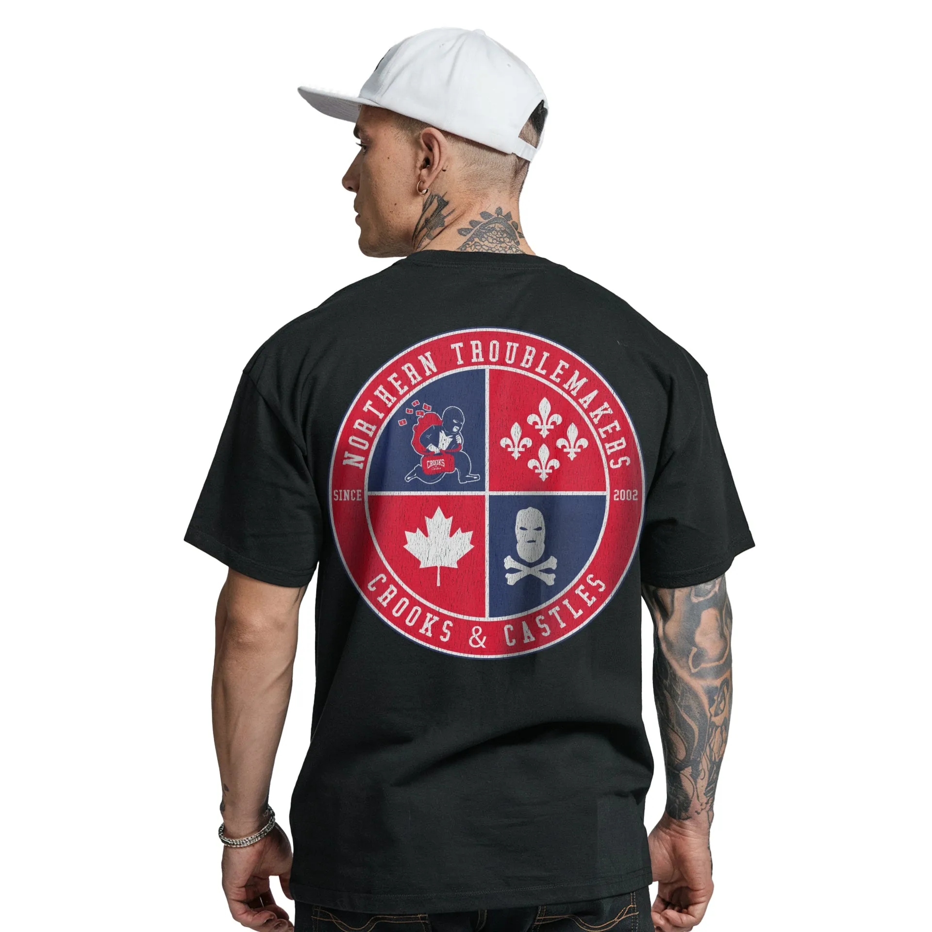 Northern Troublemakers Tee sold by Crooks & Castles