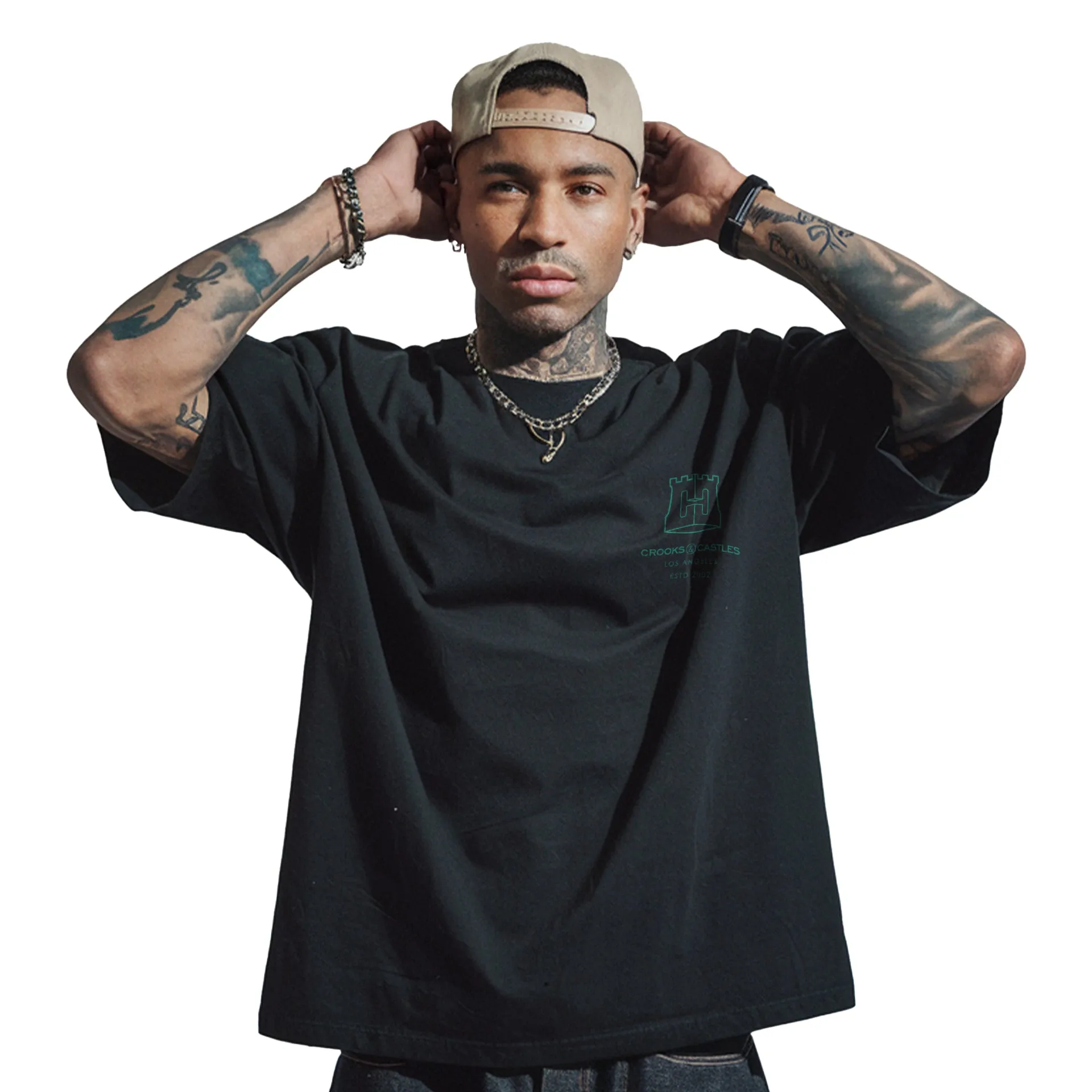 Gorgon Medusa Tee sold by Crooks & Castles product image thumbnail 2