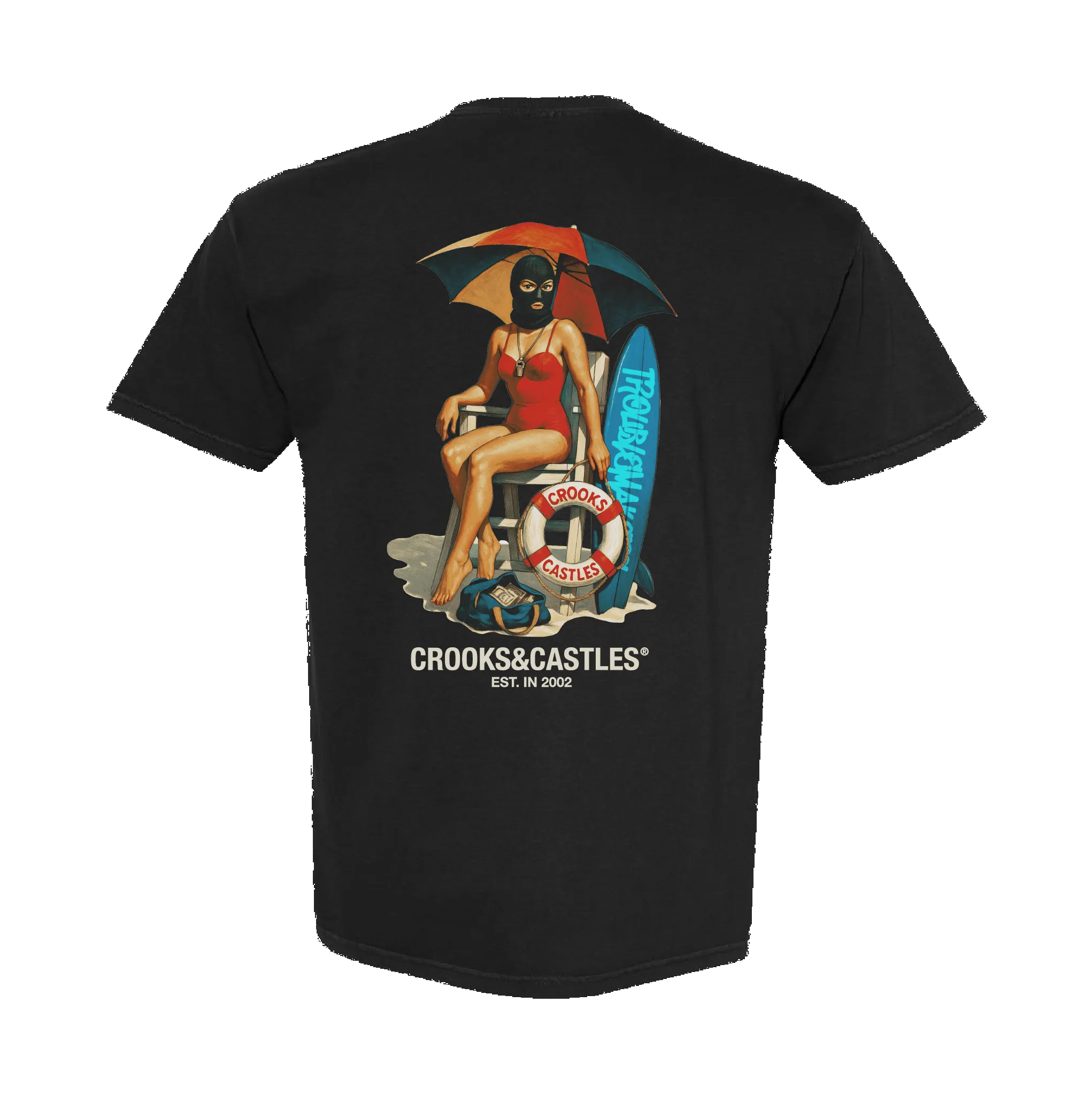 Crooks Money Guard CC Tee sold by Crooks & Castles product image thumbnail 3