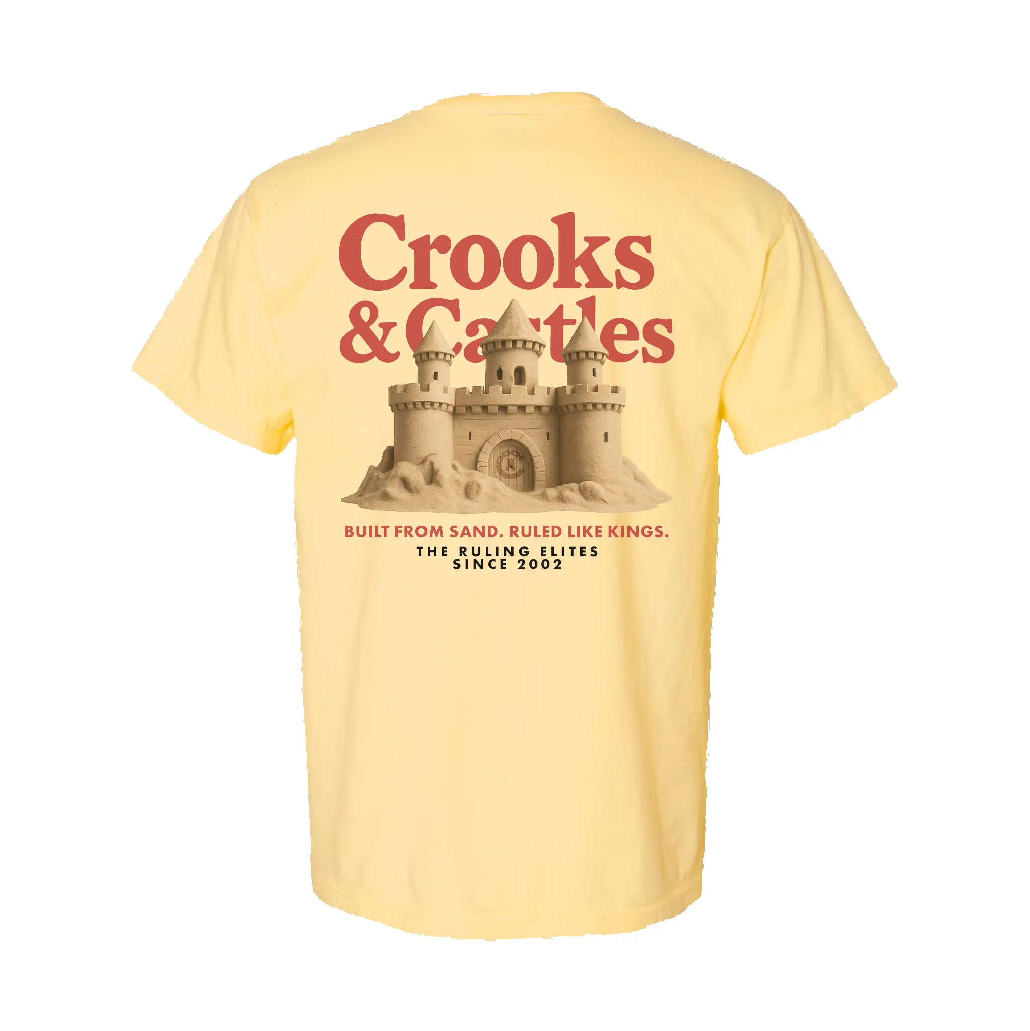 Crooks Sand Castles CC Tee sold by Crooks & Castles product image thumbnail 4