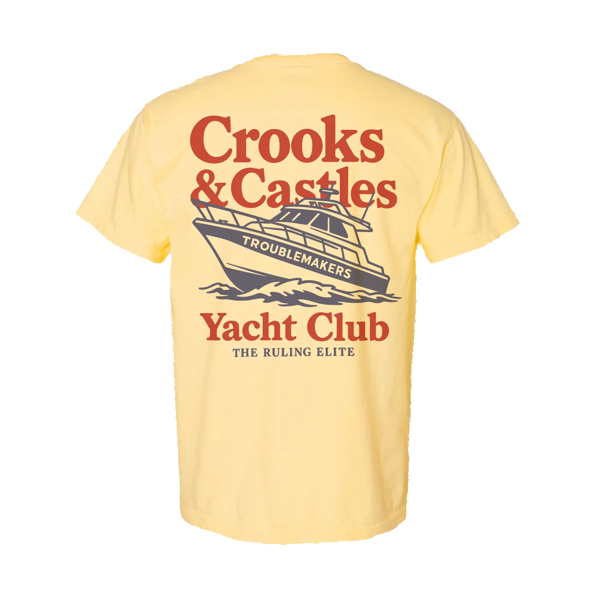 Crooks Yacht Club CC Tee sold by Crooks & Castles product image thumbnail 5