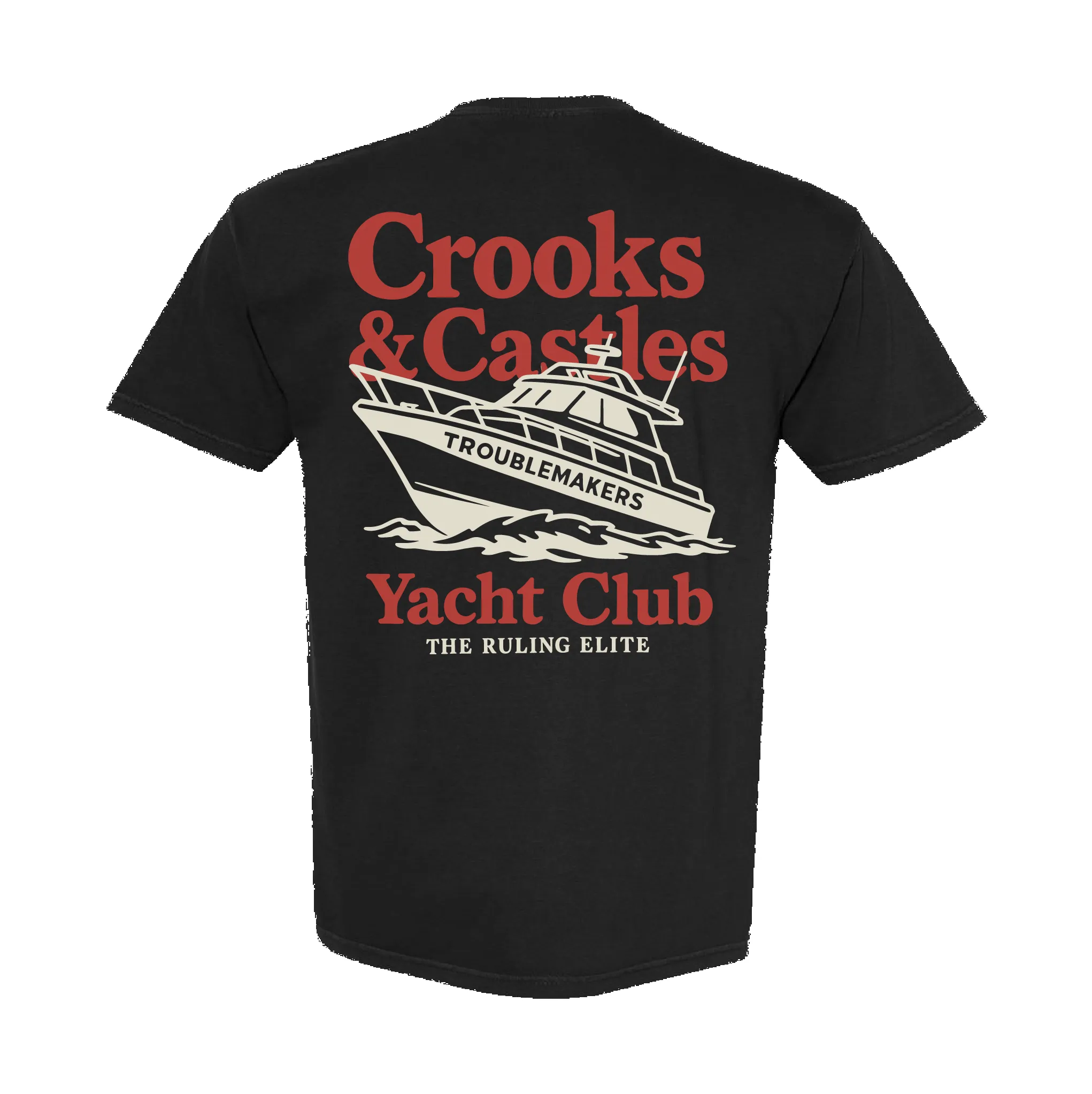 Crooks Yacht Club CC Tee sold by Crooks & Castles product image thumbnail 3