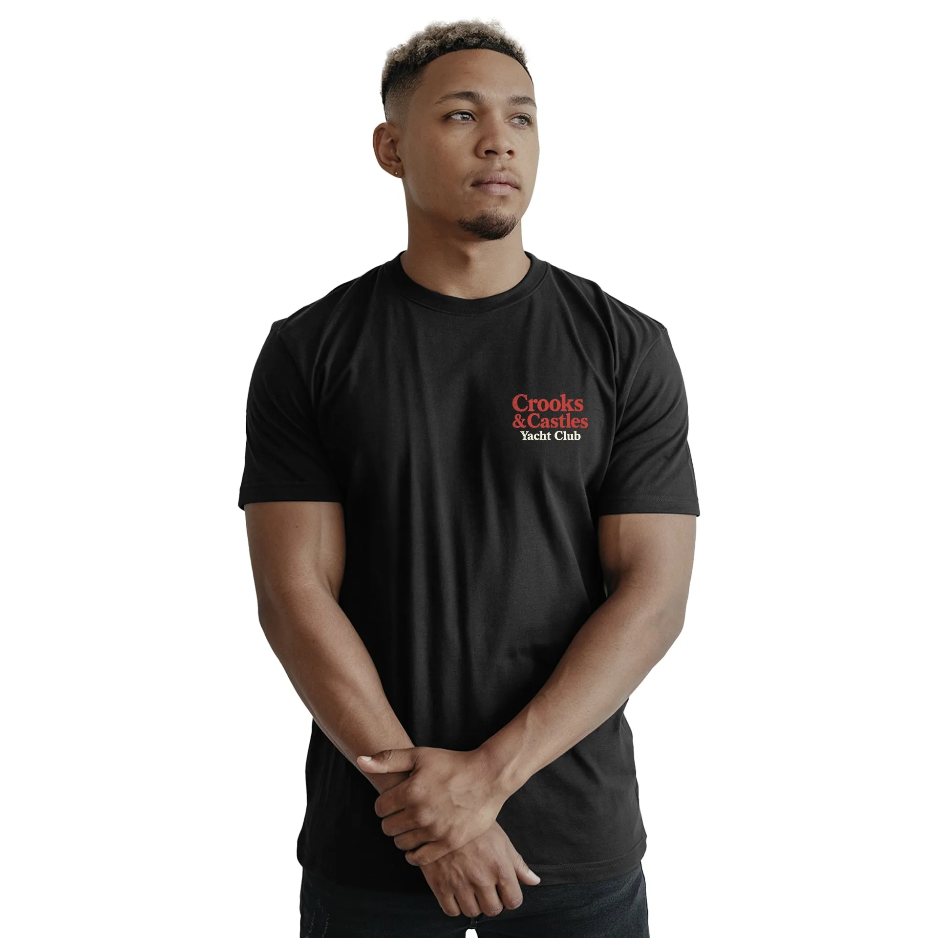 Crooks Yacht Club CC Tee sold by Crooks & Castles product image thumbnail 2