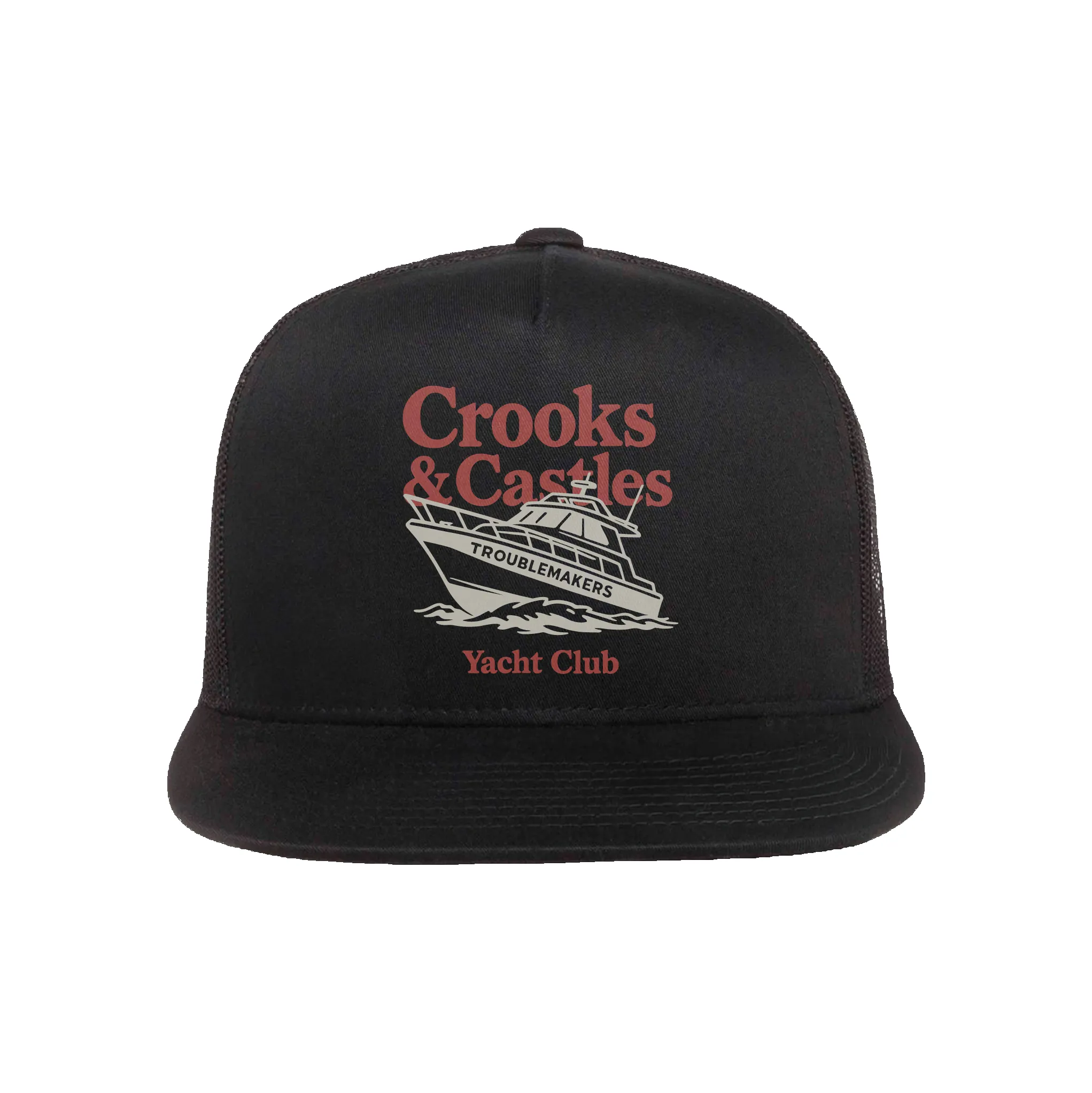 Crooks Yacht Club Trucker Hat sold by Crooks & Castles product image thumbnail 4