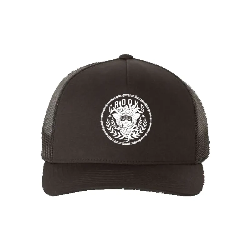 Medusa Thorn Crest Trucker Hat made by Crooks & Castles