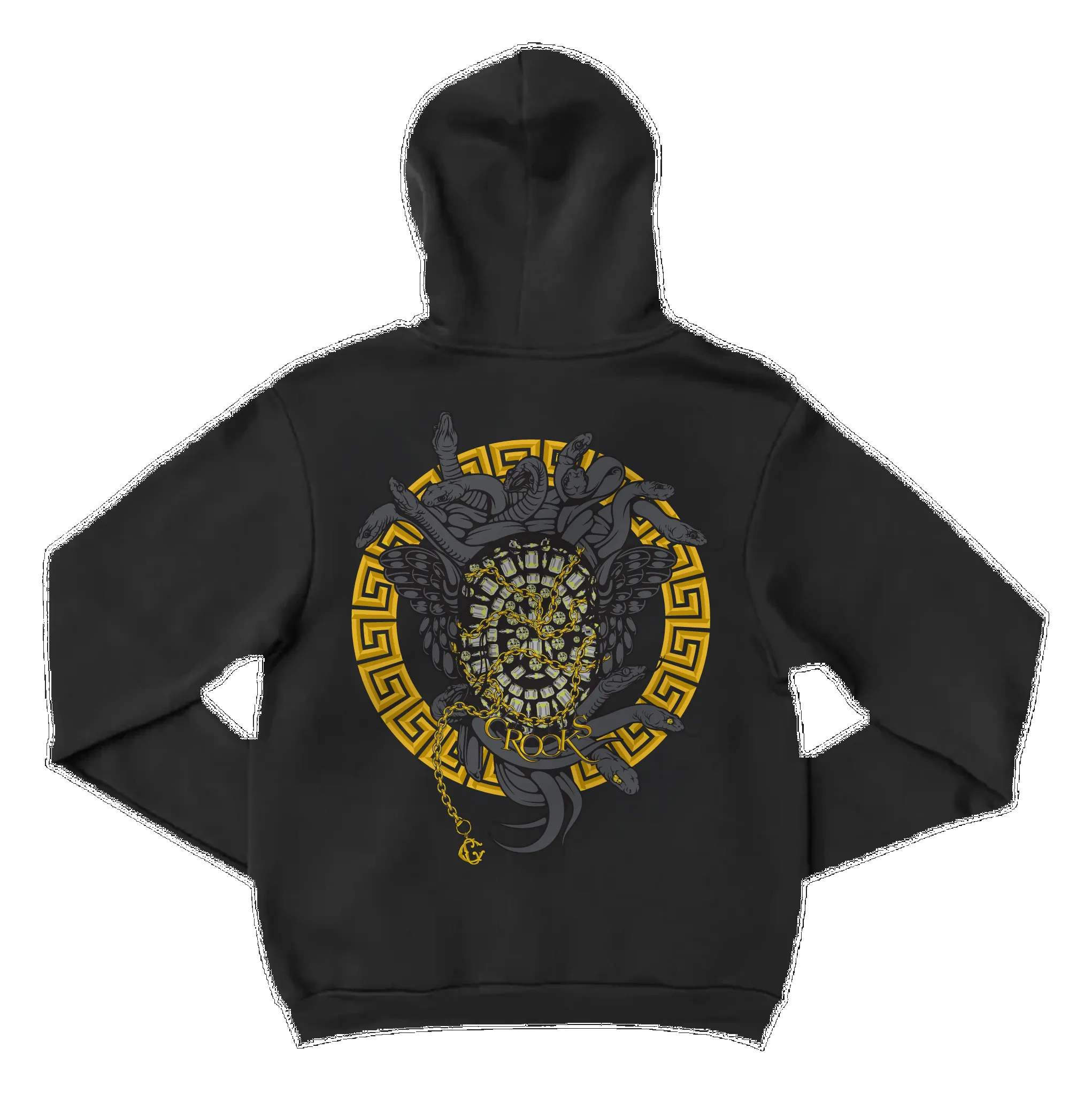 Medusa Diamonds Hoodie sold by Crooks & Castles product image thumbnail 3