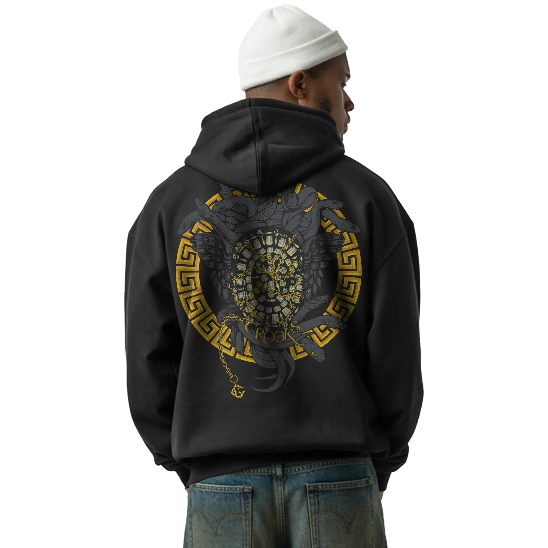 Medusa Diamonds Hoodie sold by Crooks & Castles product image thumbnail 2