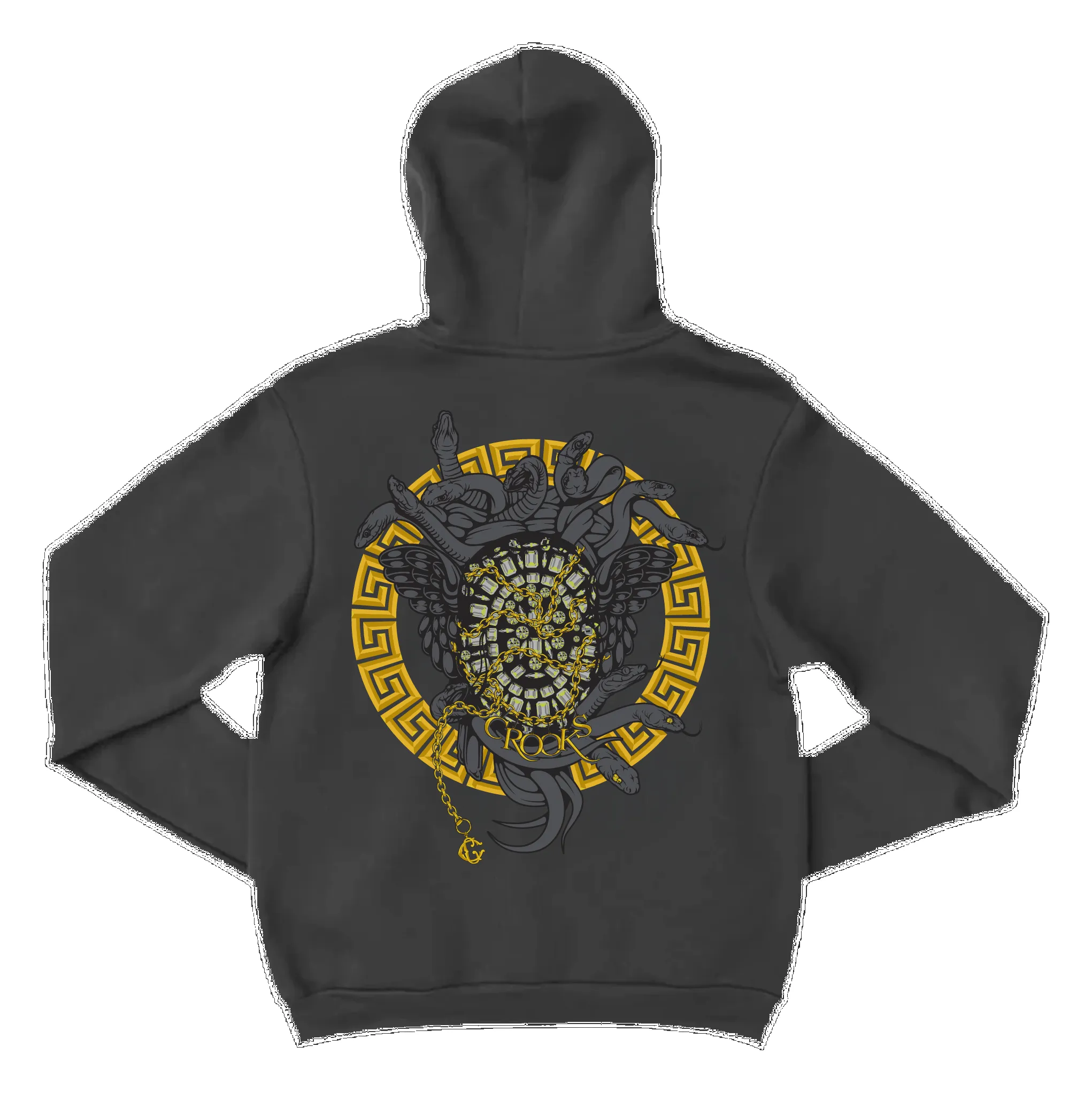 Medusa Diamonds Hoodie sold by Crooks & Castles product image thumbnail 5
