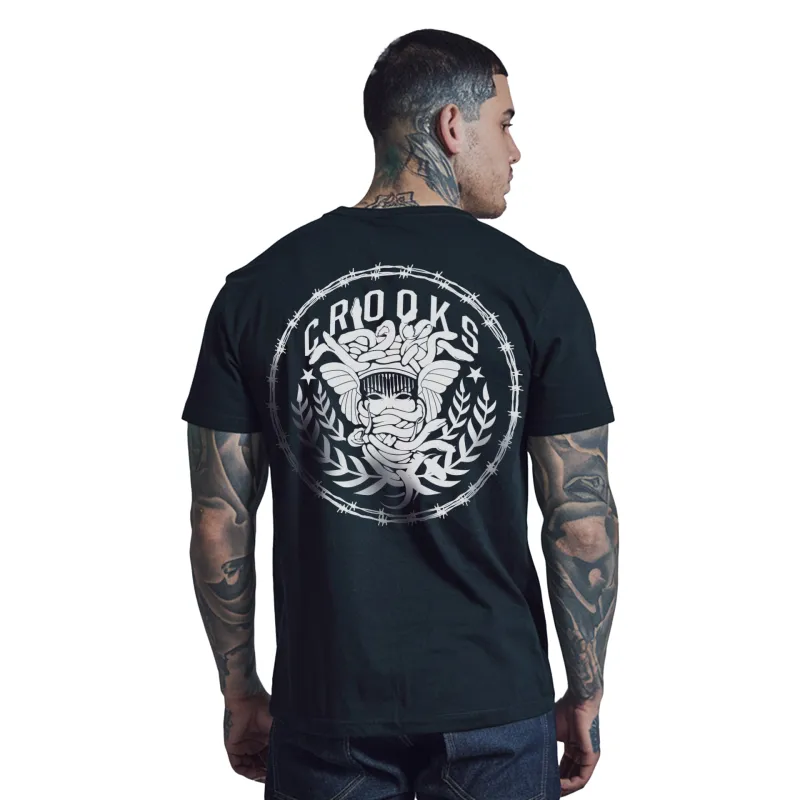 Medusa Thorn Crest Tee sold by Crooks & Castles