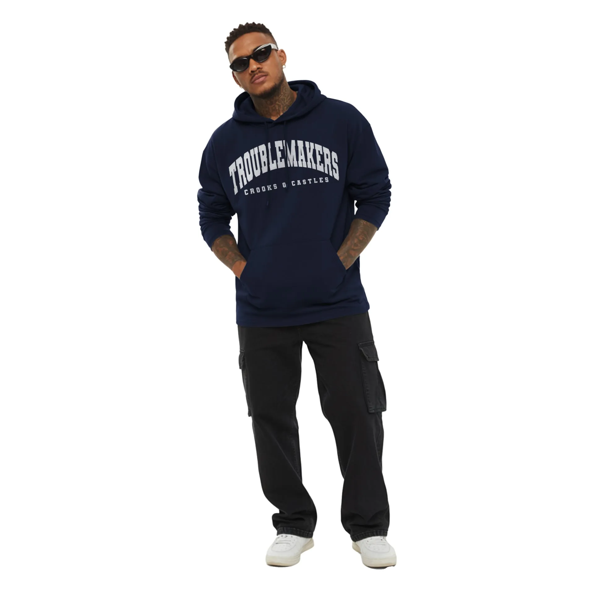 Troublemakers Hoodie sold by Crooks & Castles product image thumbnail 2