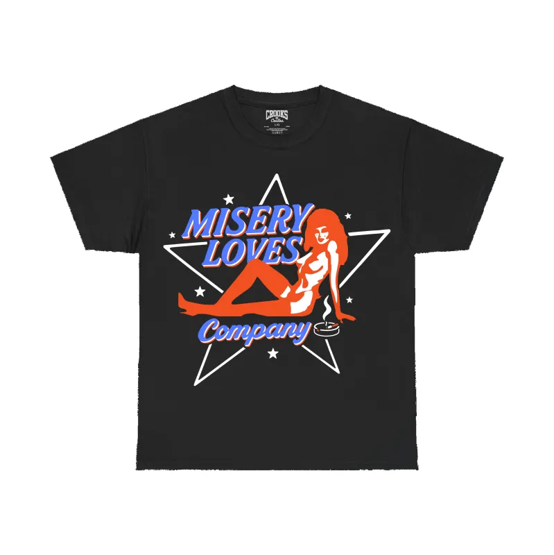 Call Now 1-800-MISERY Tee sold by Crooks & Castles