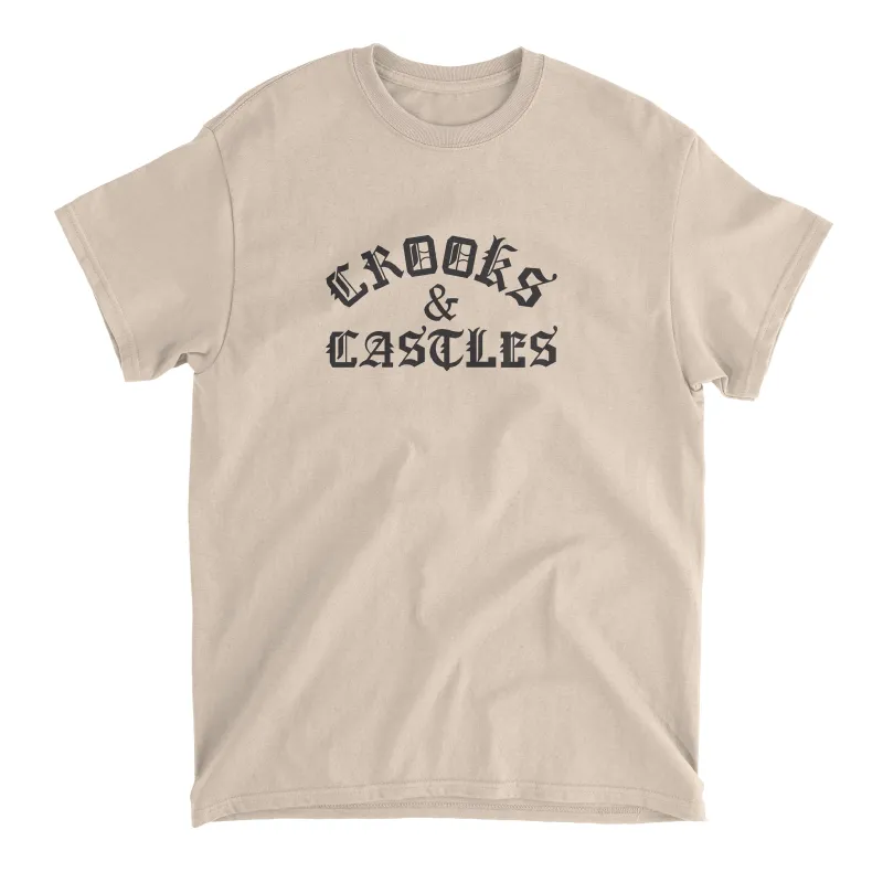 Gothic Logo Tee sold by Crooks & Castles