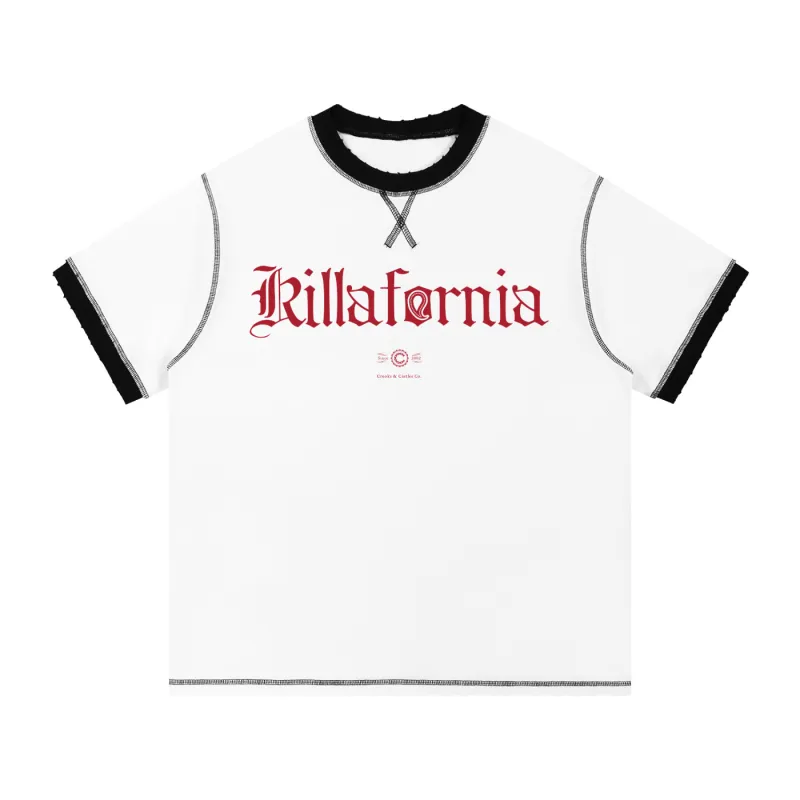 Killafornia Contrast-Stitched Tee sold by Crooks & Castles