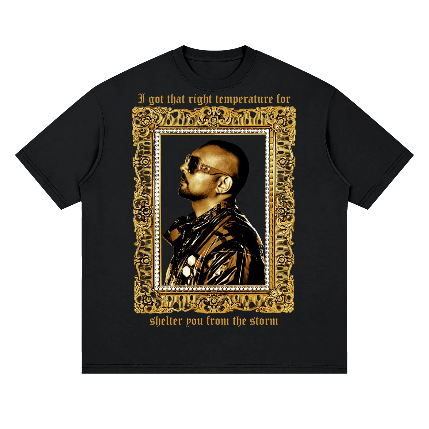 Gold Frame Tee sold by Crooks & Castles