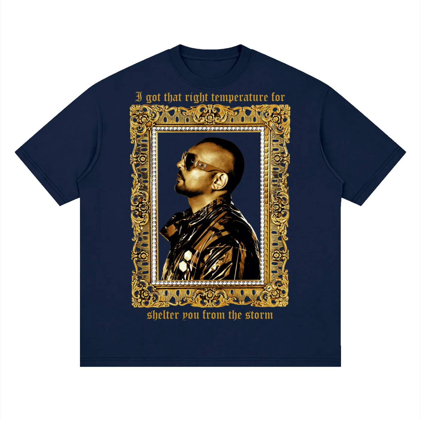 Gold Frame Tee sold by Crooks & Castles product image thumbnail 5