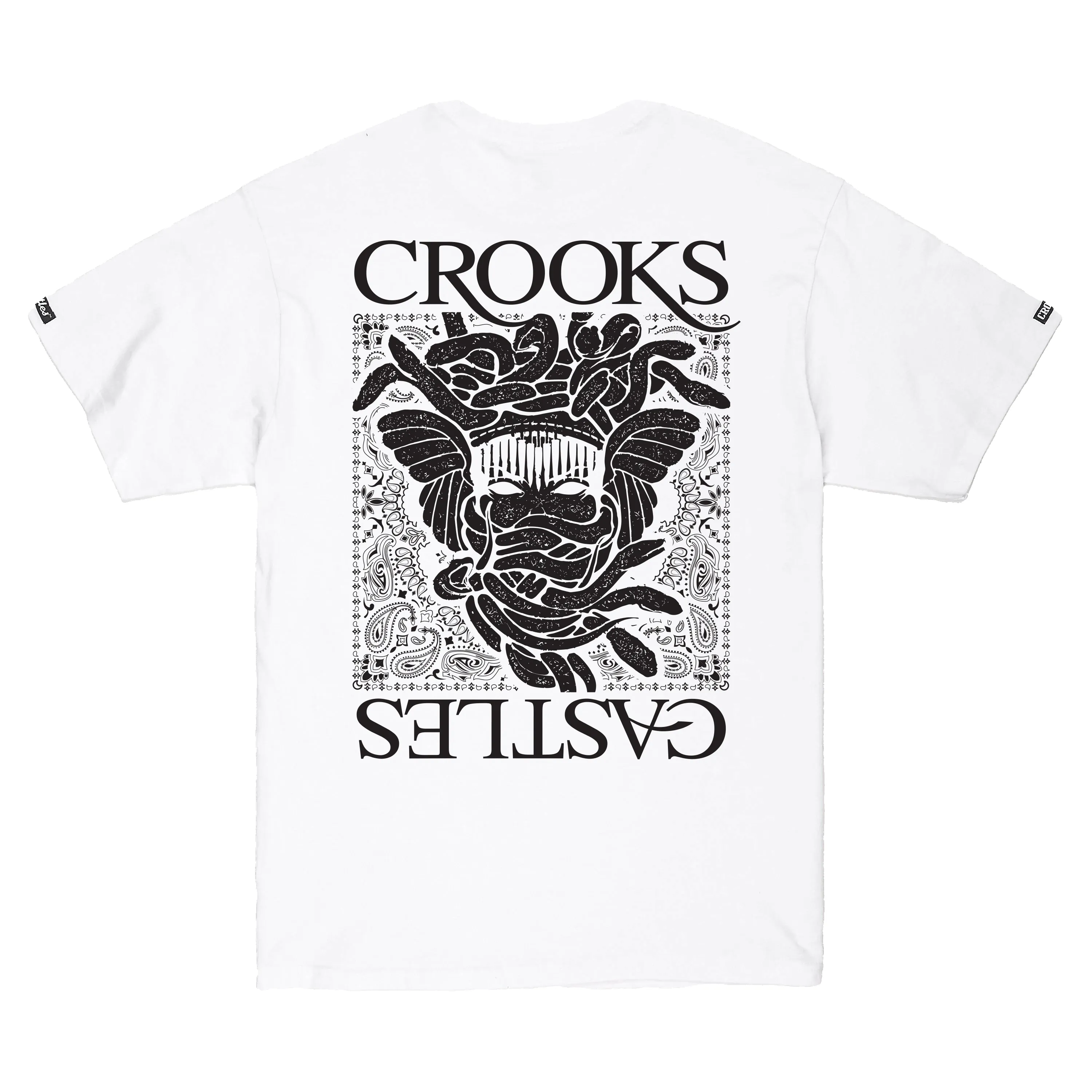 C Castles & Paisley Goth Medusa Tee sold by Crooks & Castles product image thumbnail 3