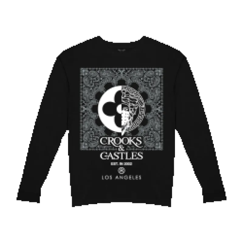 Women's Lux Medusa L/S Tee made by Crooks & Castles