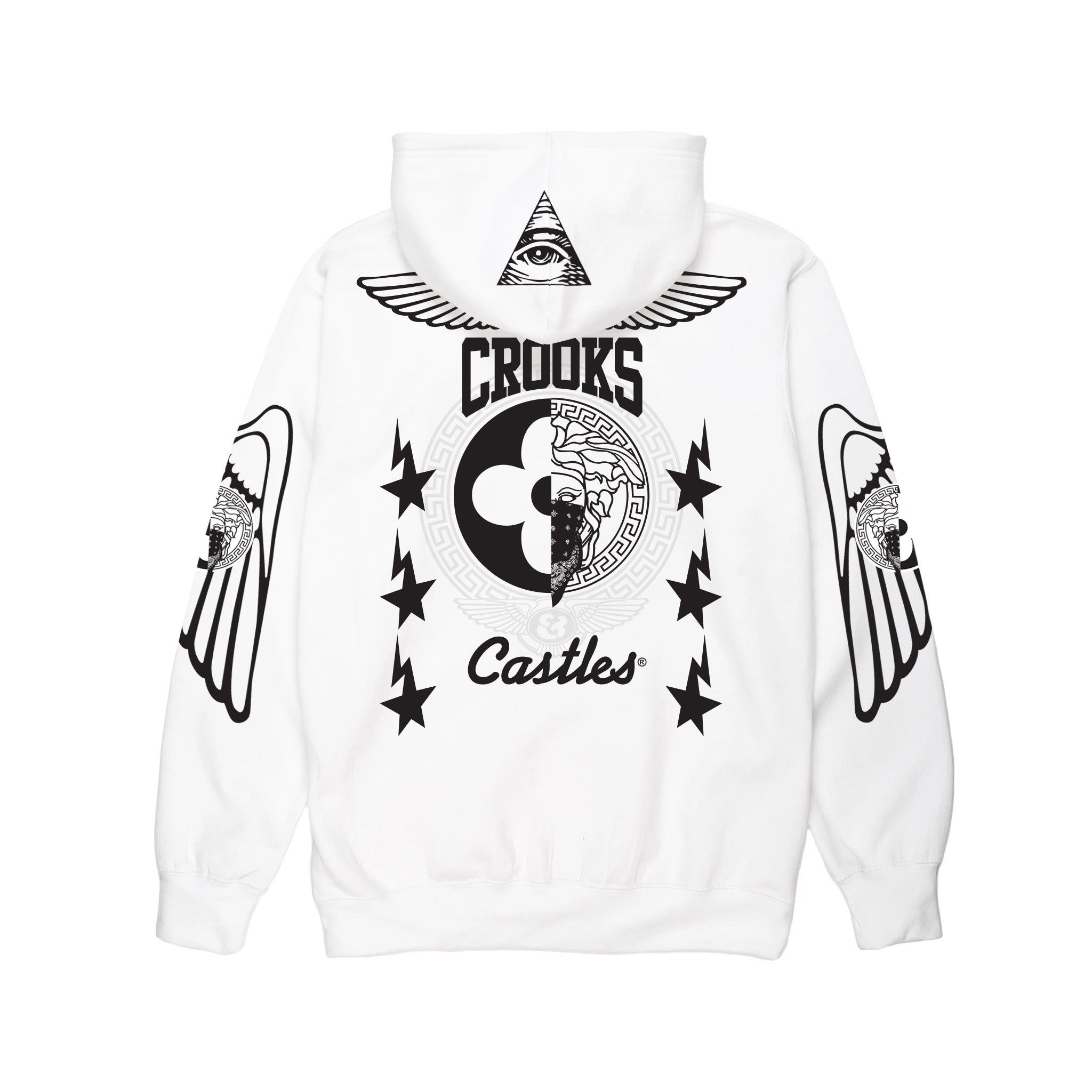 Wings Hoodie sold by Crooks & Castles product image thumbnail 2