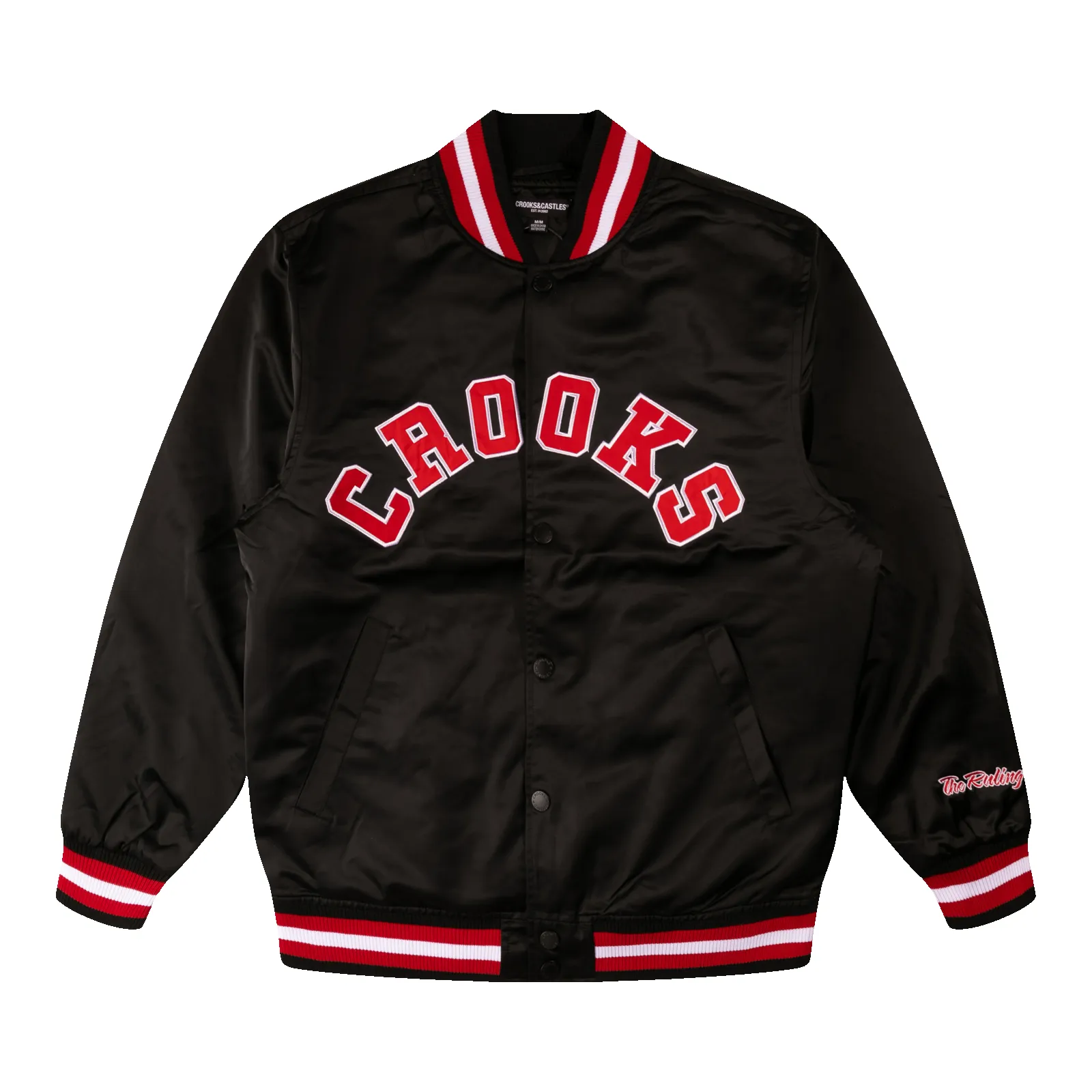 Crooks Baseball Jacket sold by Crooks & Castles