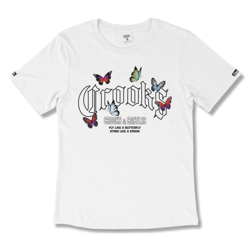 Women's Butterfly Tee sold by Crooks & Castles