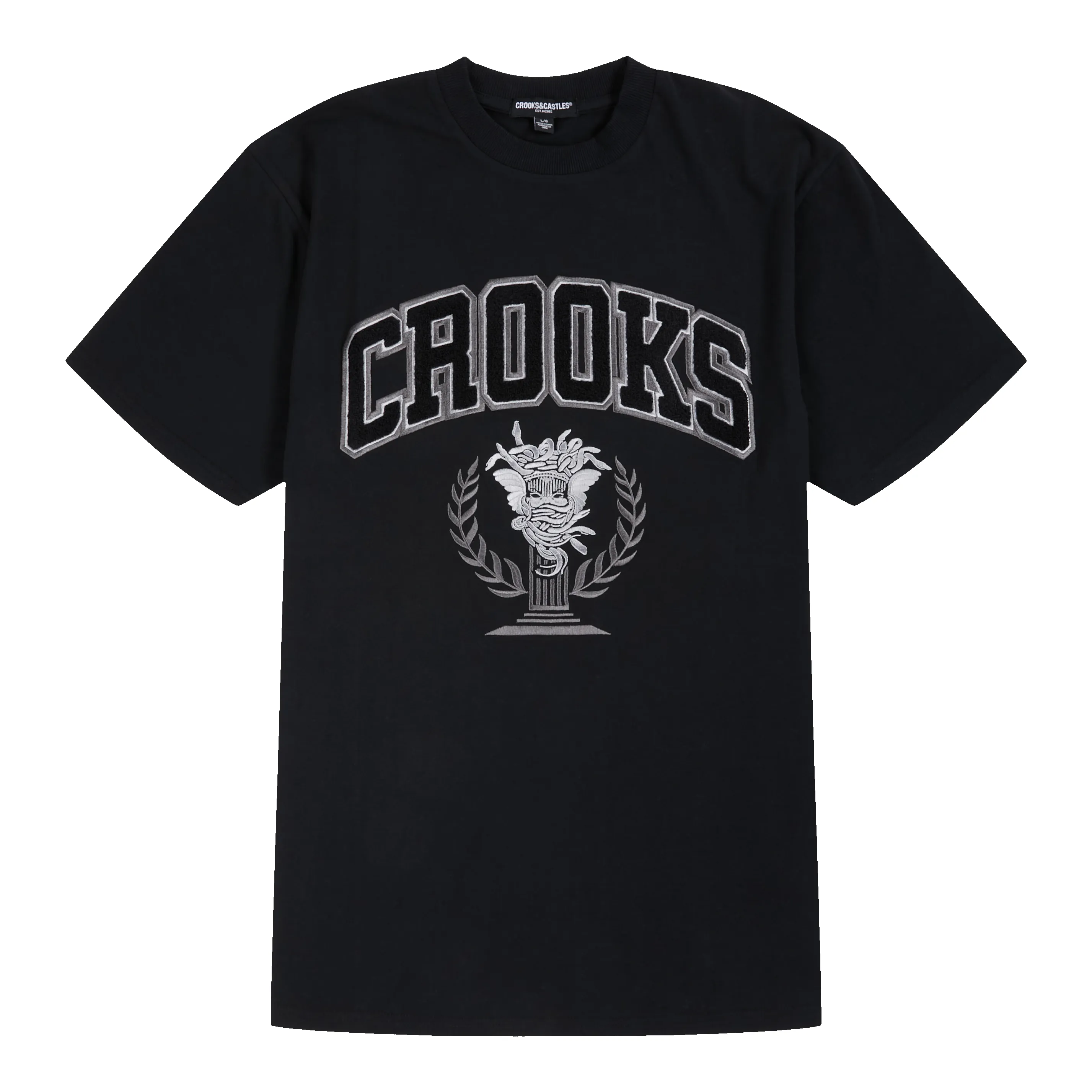 Collegiate Tee sold by Crooks & Castles product image thumbnail 3