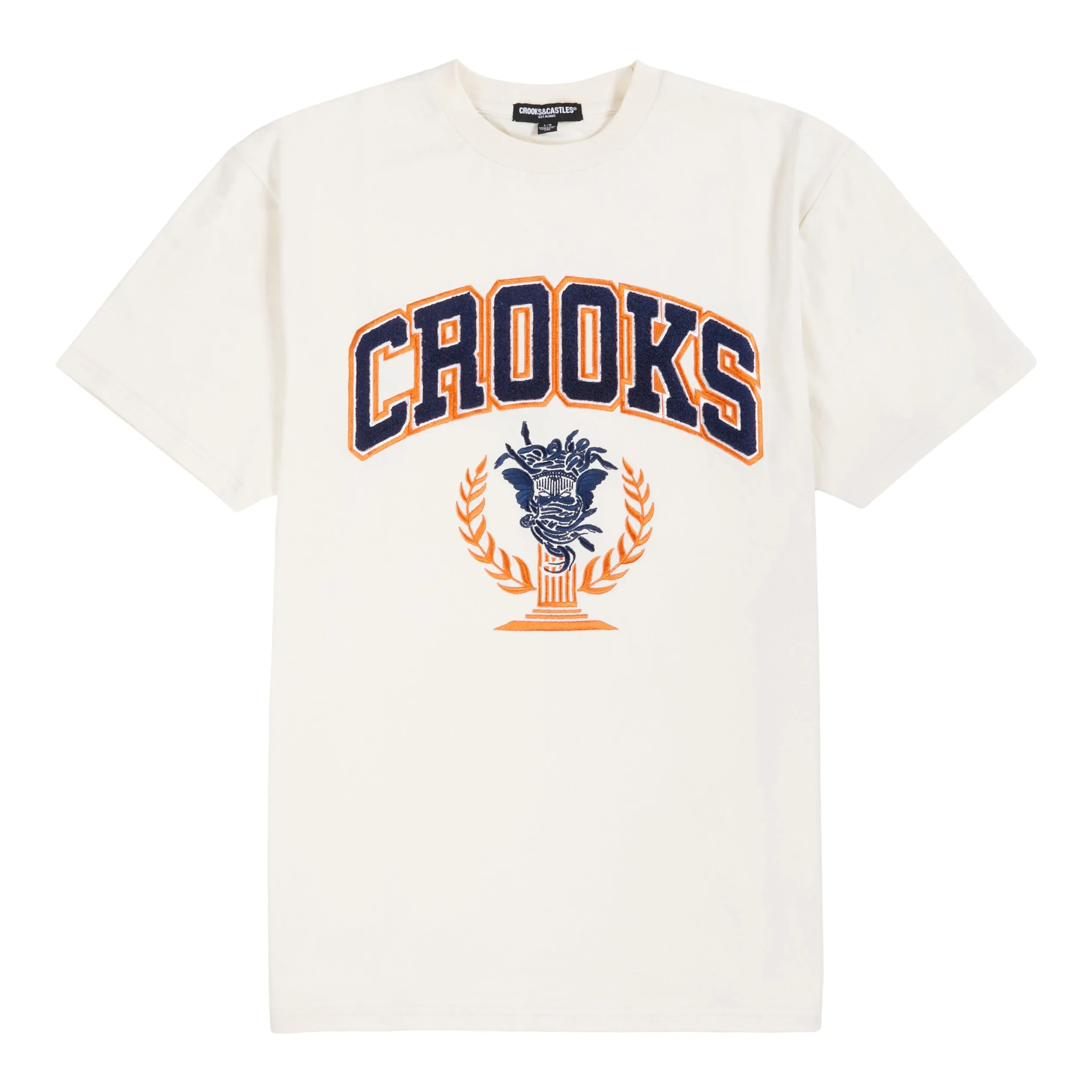 Collegiate Tee sold by Crooks & Castles product image thumbnail 2