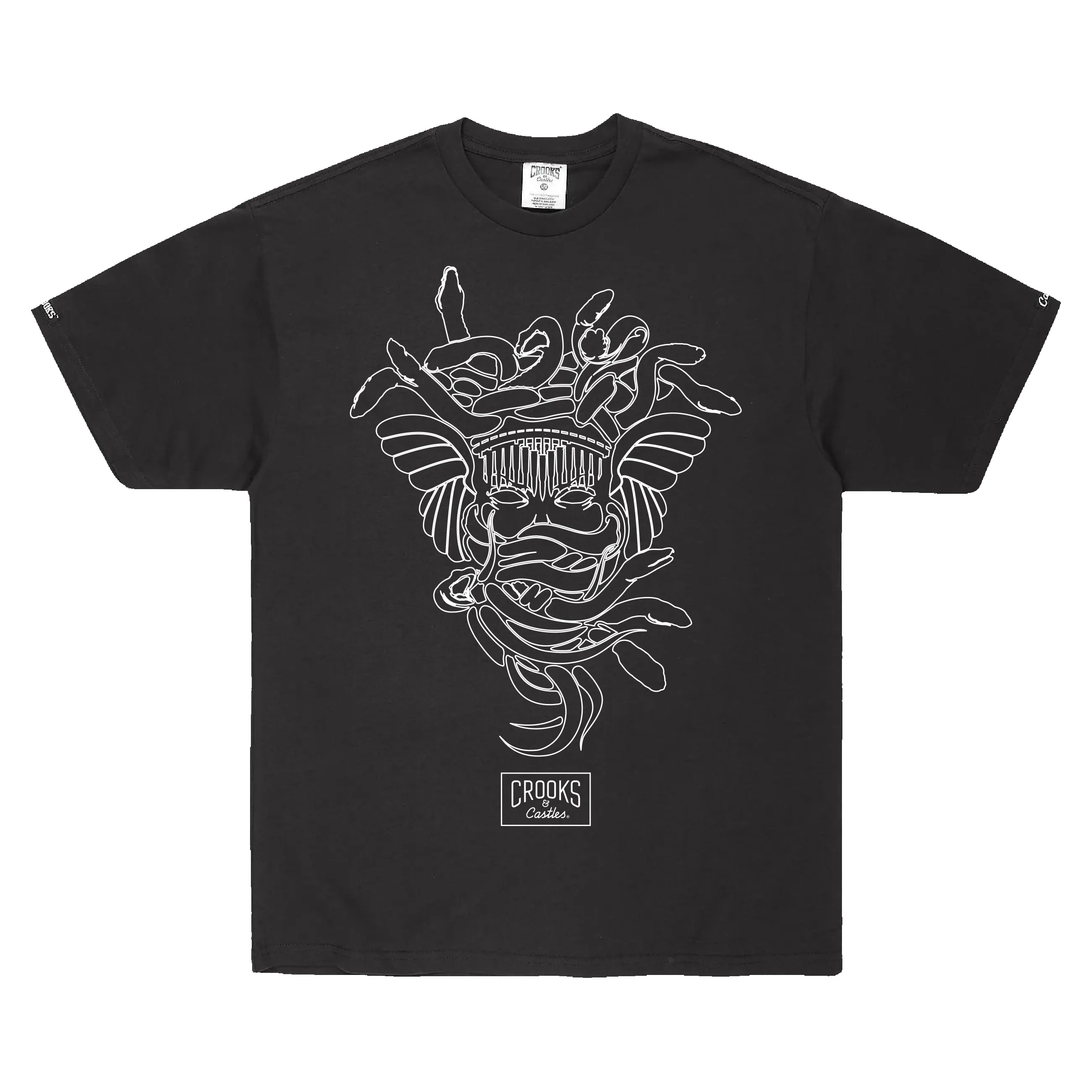 Line Art Medusa Tee sold by Crooks & Castles