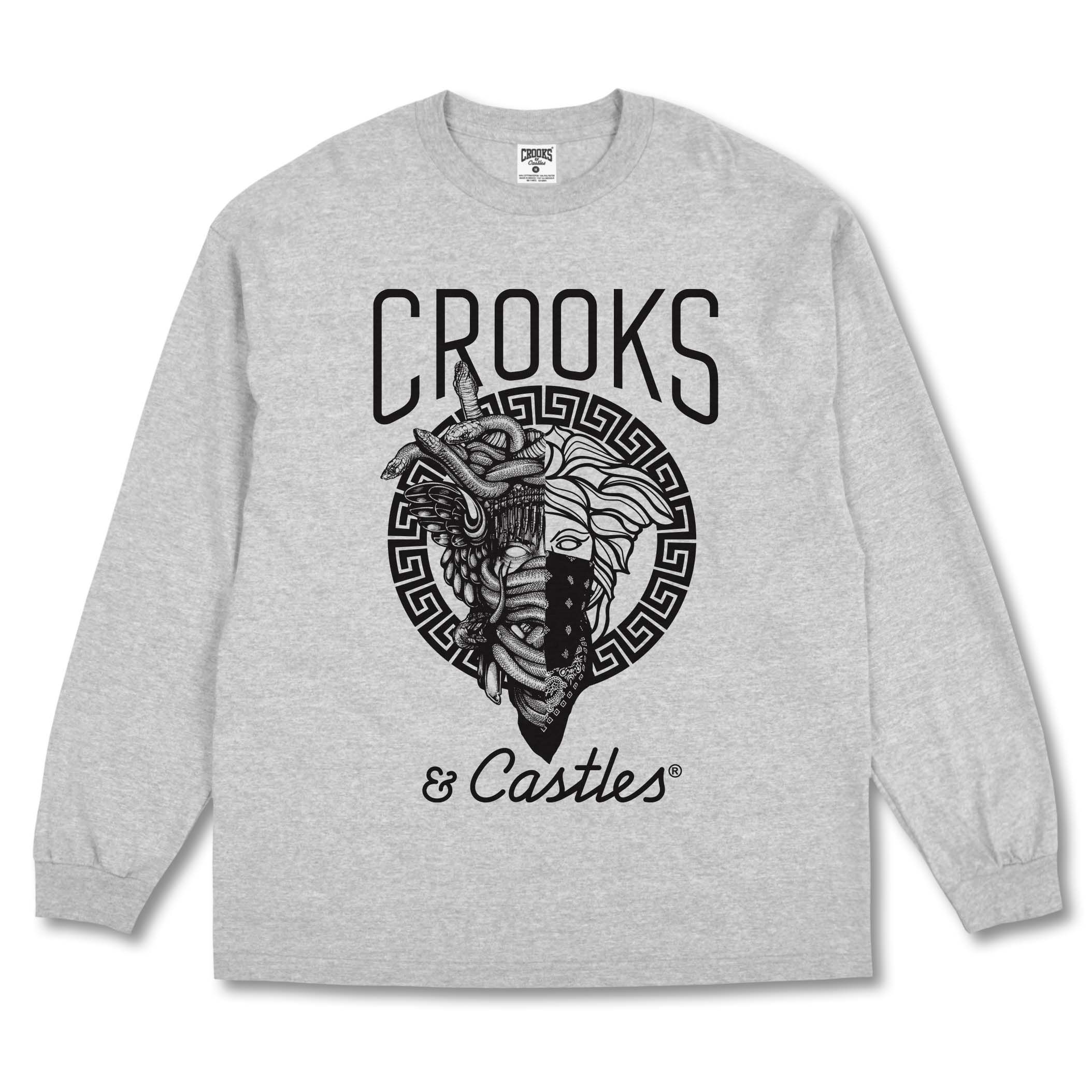 Two Face L/S Tee sold by Crooks & Castles product image thumbnail 2