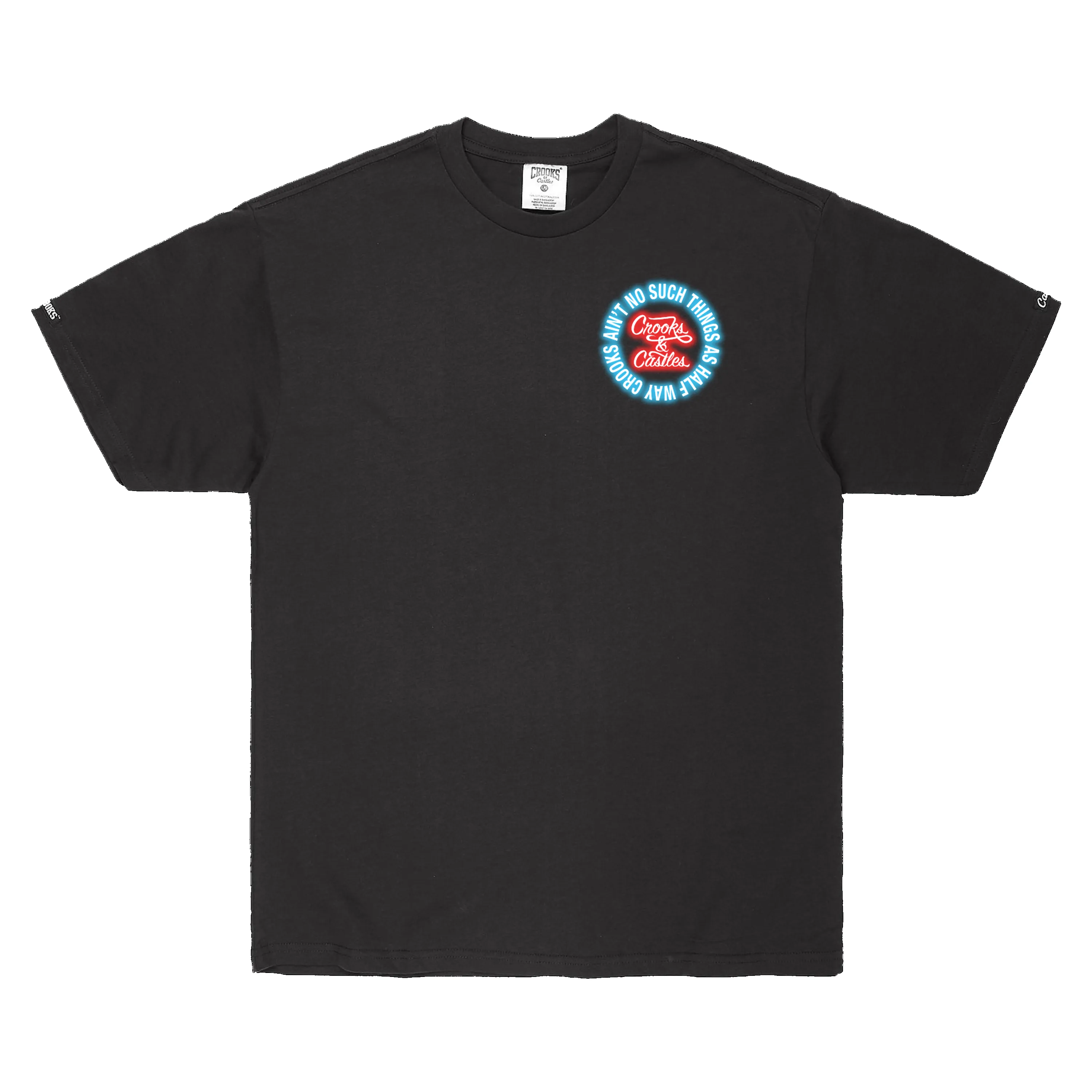 Crooks Neon Sign Glow Tee sold by Crooks & Castles product image thumbnail 2