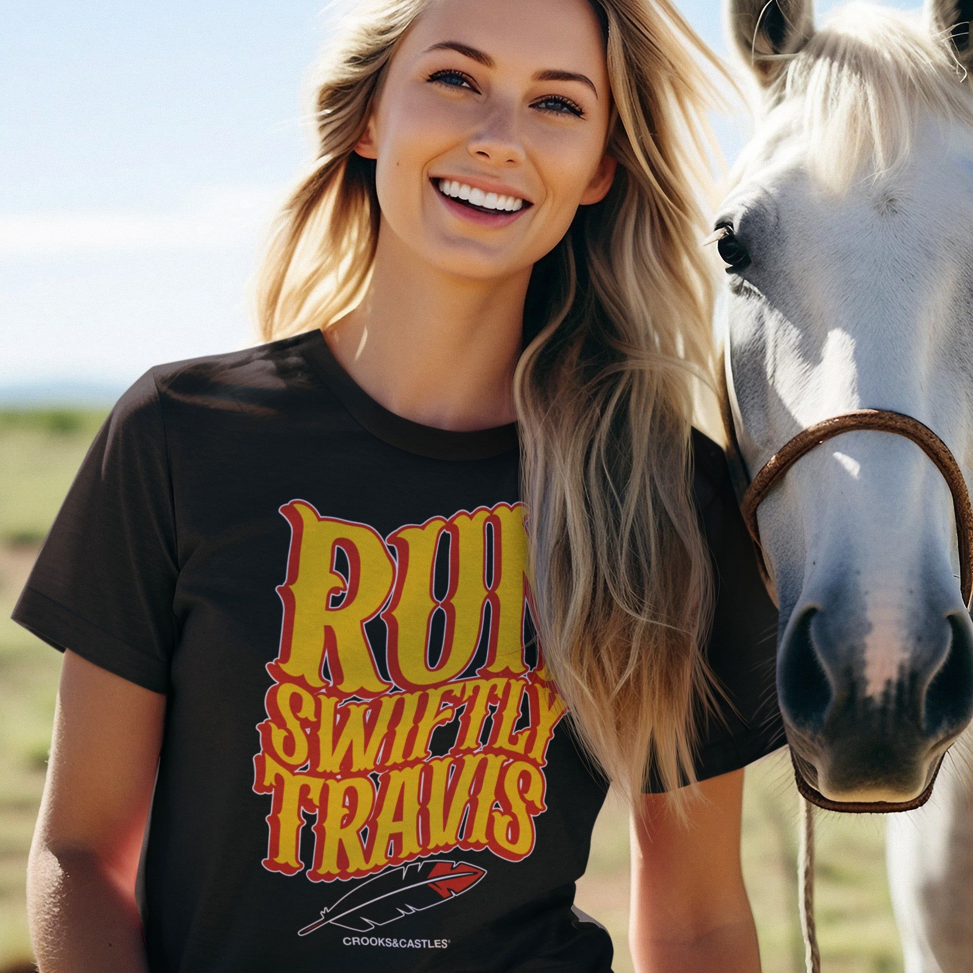 Run Swiftly Travis Tee sold by Crooks & Castles product image thumbnail 3